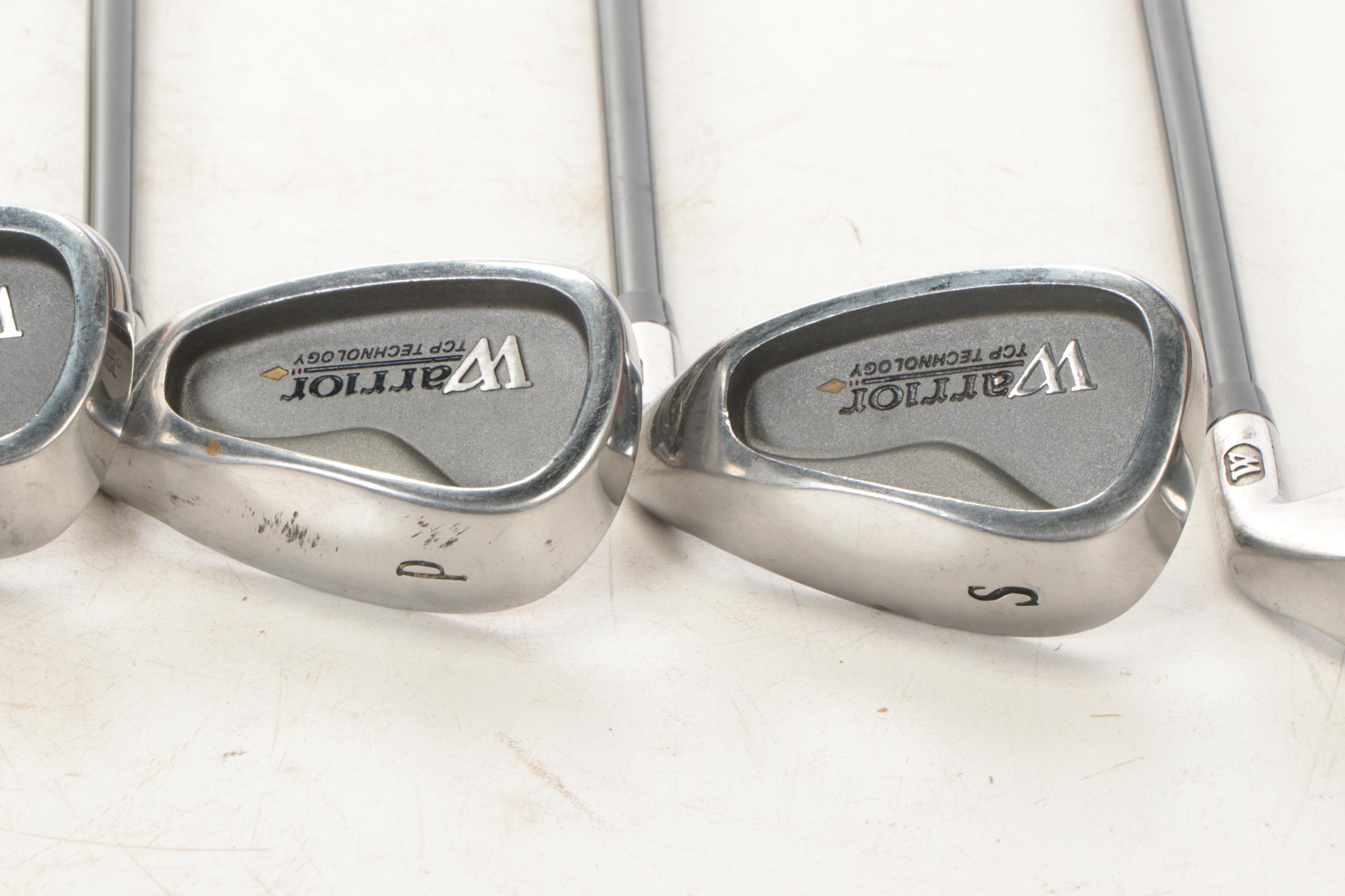 Cincinnati Reds Decorated Golf Bag with Warrior Golf Clubs