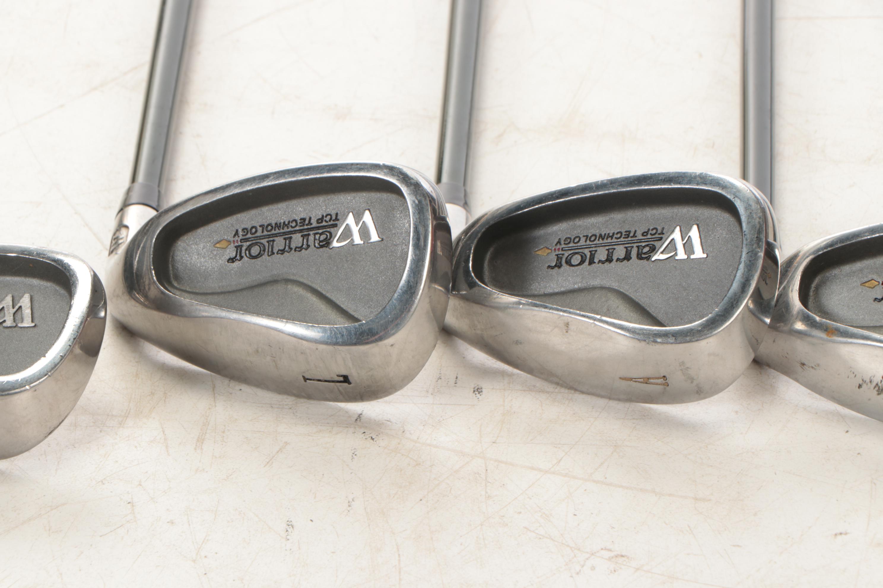 Cincinnati Reds Decorated Golf Bag with Warrior Golf Clubs