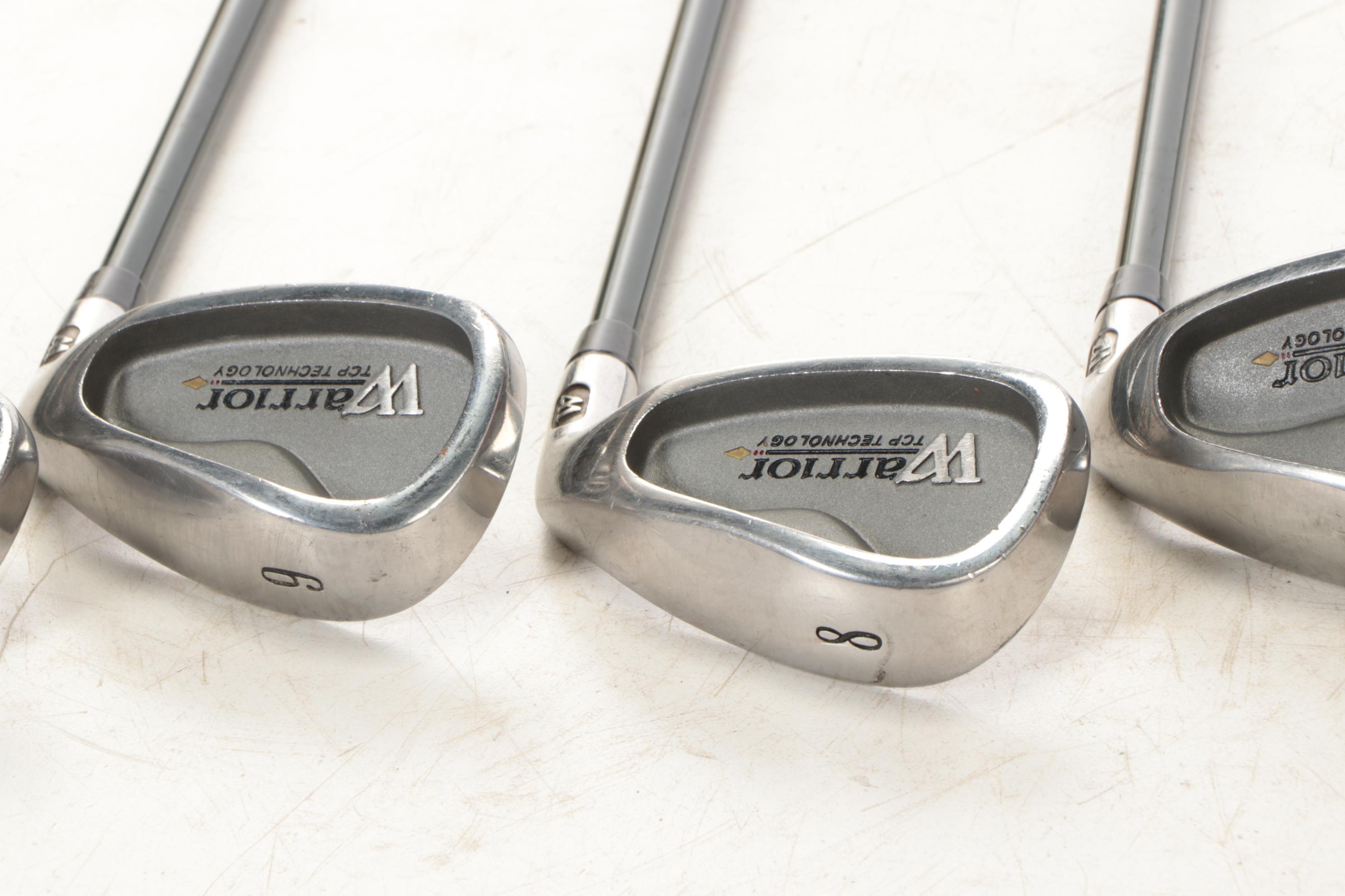 Cincinnati Reds Decorated Golf Bag with Warrior Golf Clubs