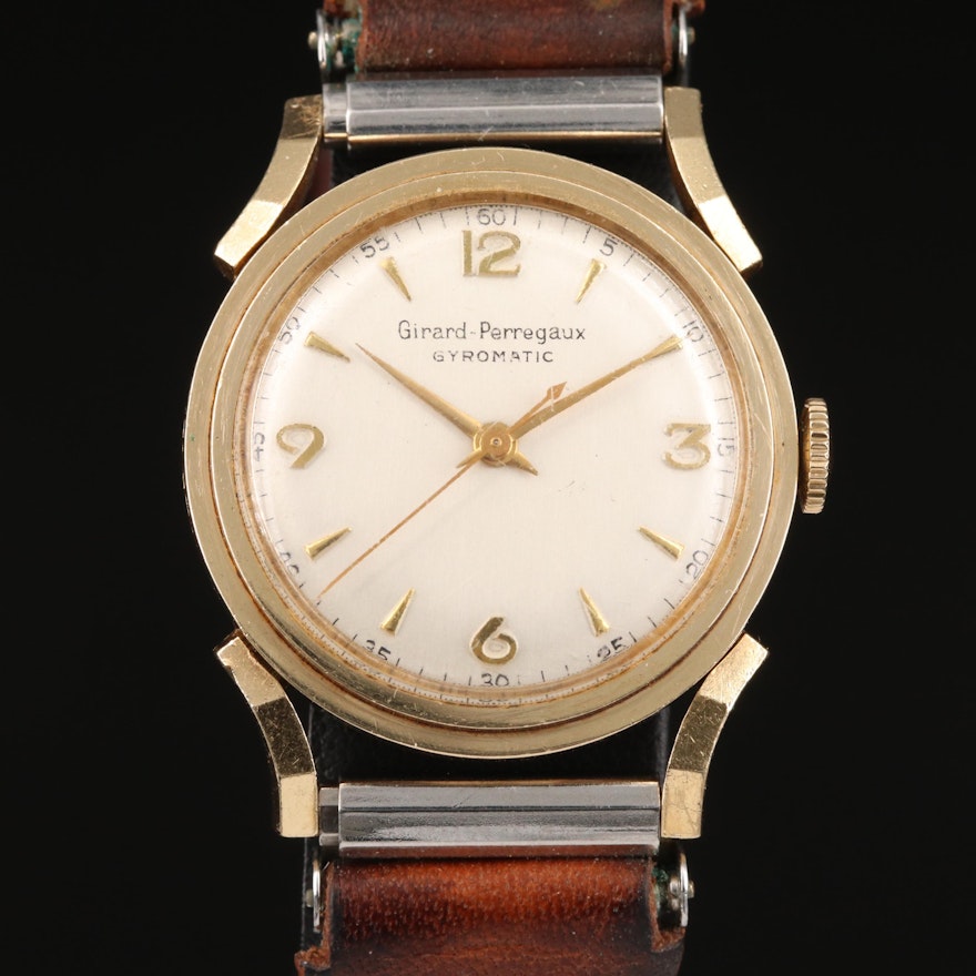 Vintage Girard-Perregaux 14K Automatic Wristwatch