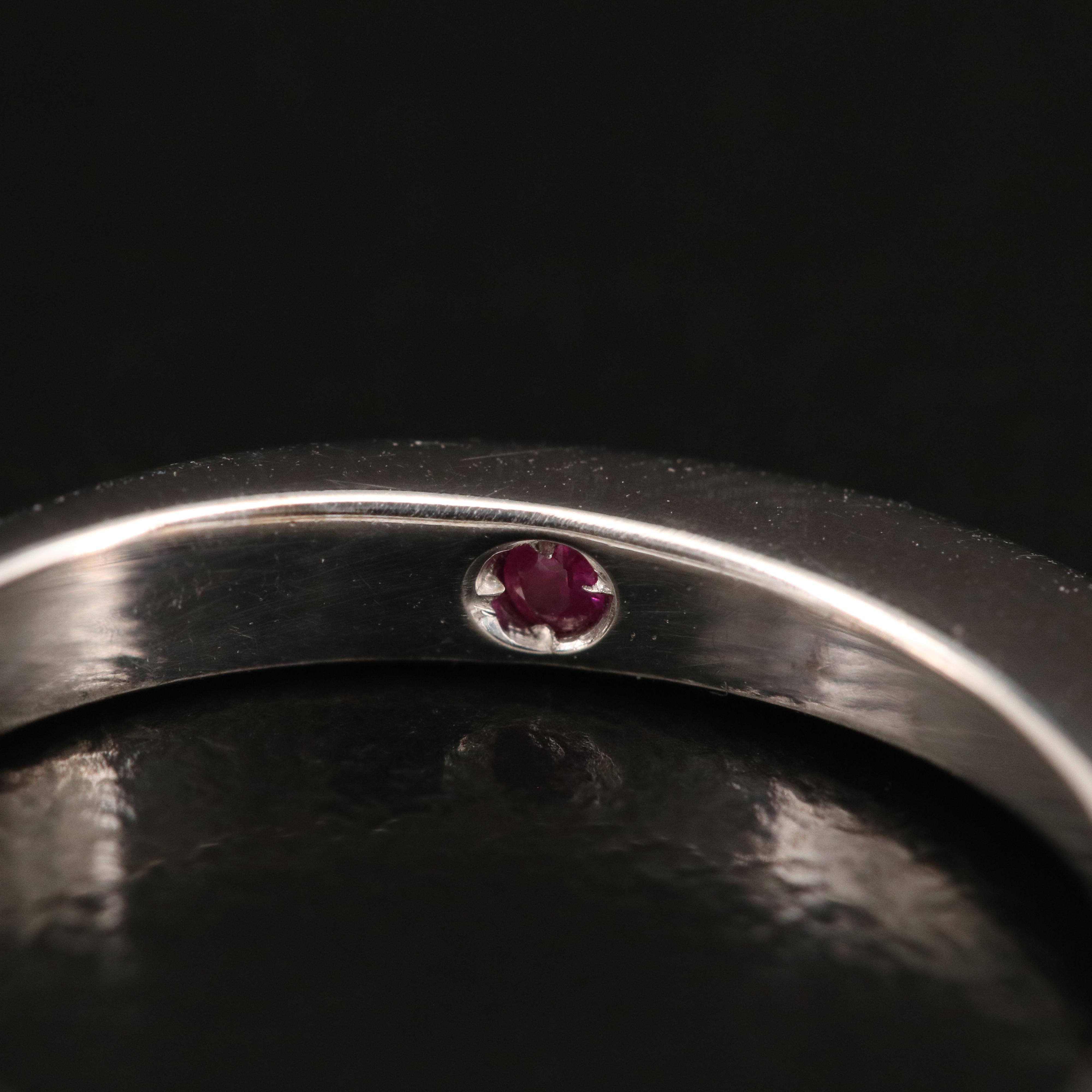 Roberto Coin 18K Diamond and Ruby Ring