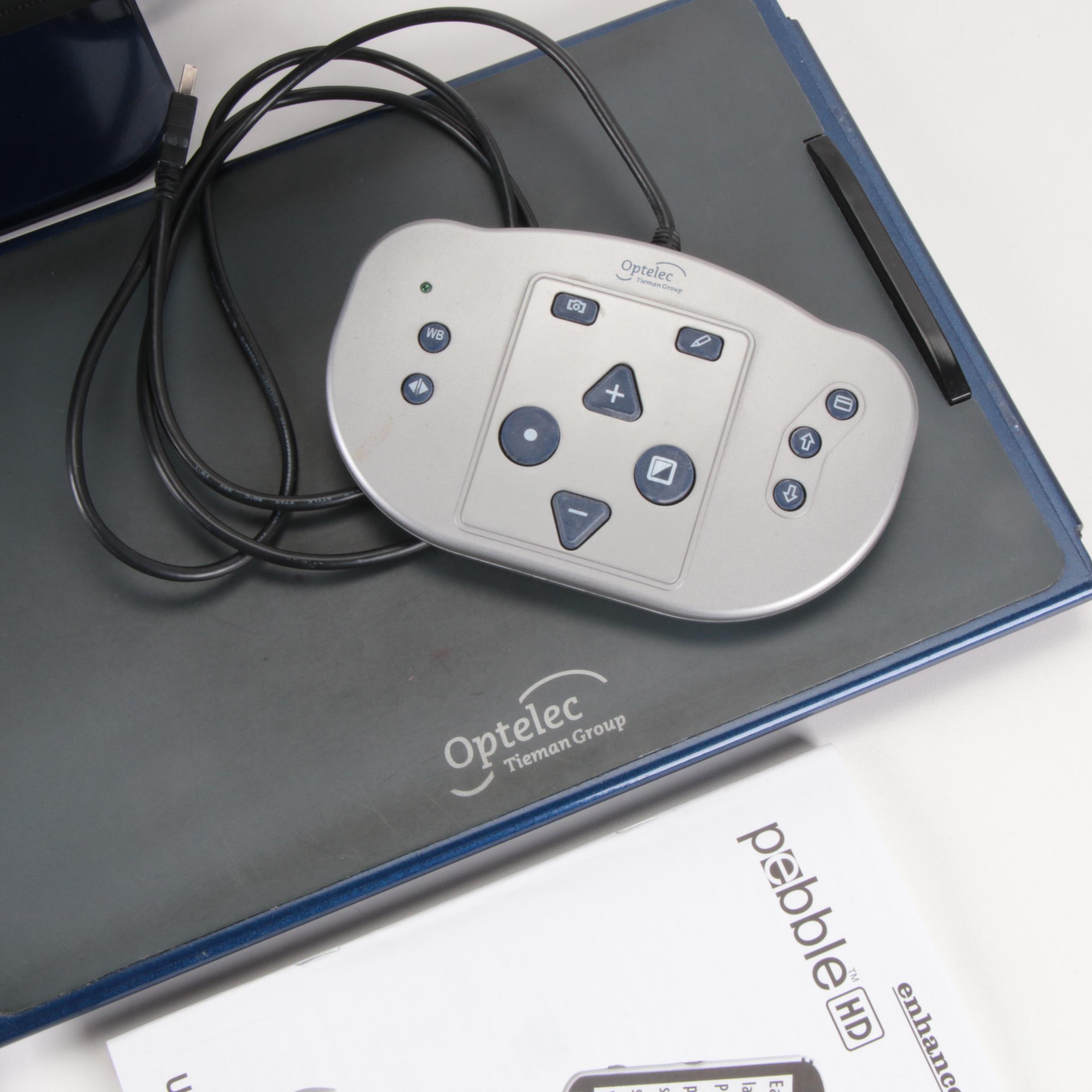 Optelec Multiview Electronic Video Magnifier and Pebble HD Magnifier