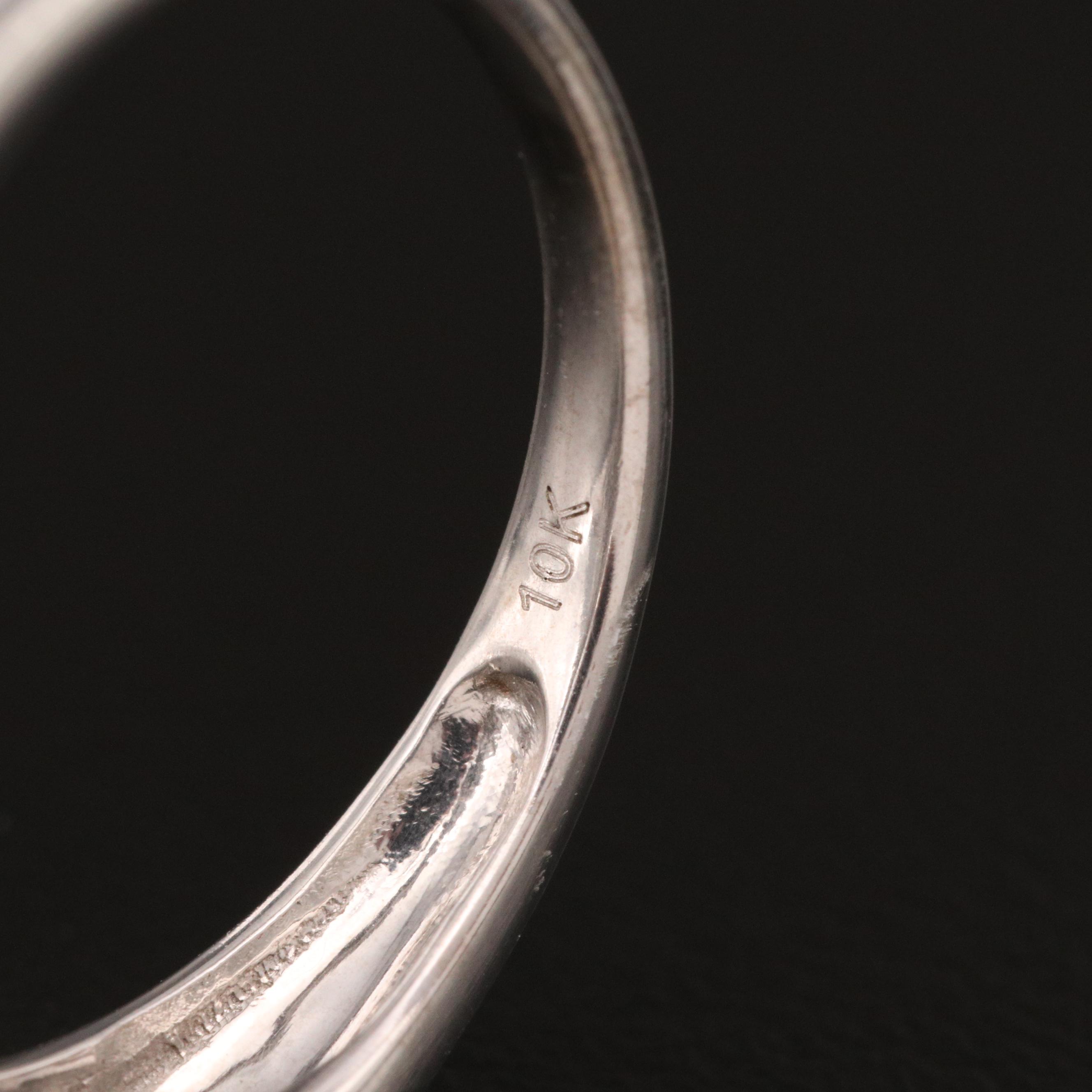 10K Diamond Cluster Ring