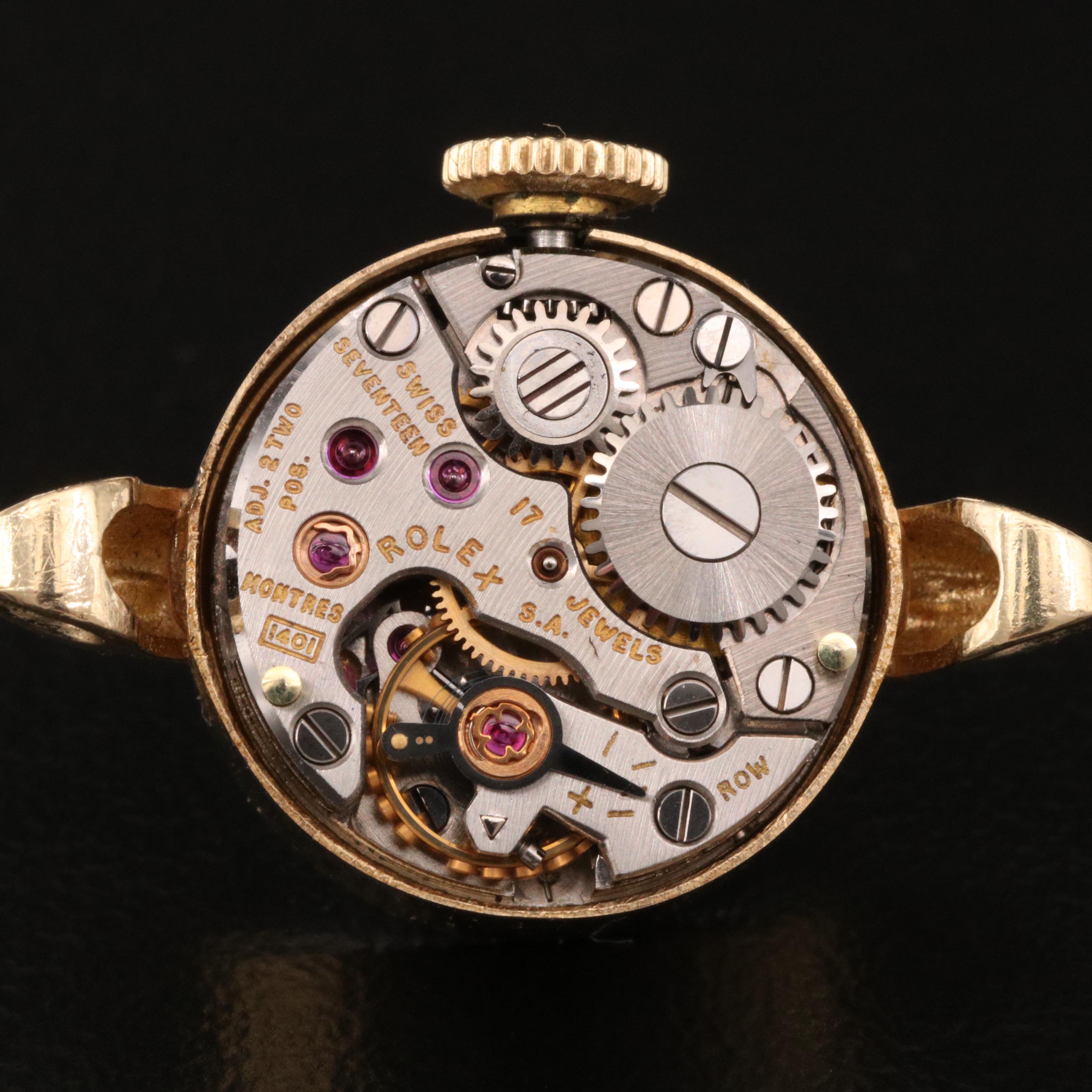 Vintage 14K Rolex Stem Wind Watch