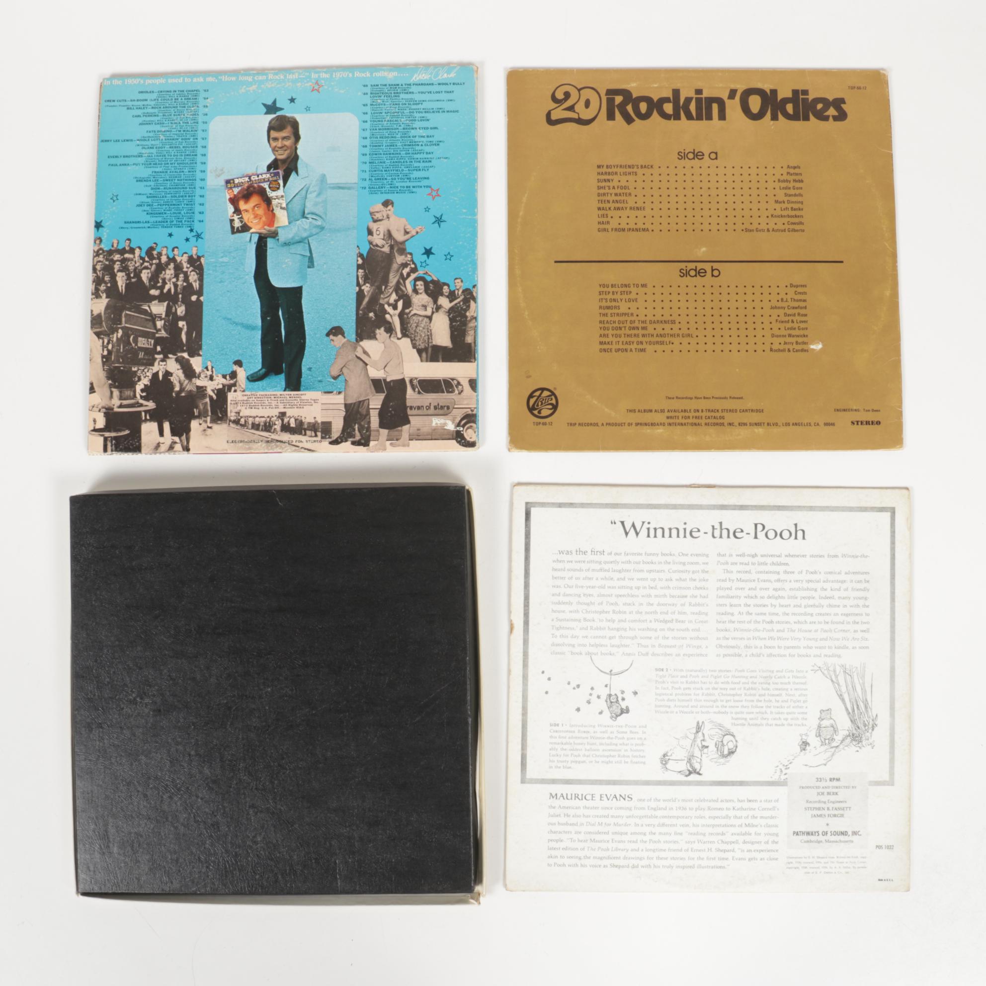 "Elvis" by K.D. Kirkland and Eclectic Vinyl Record Album Assortment