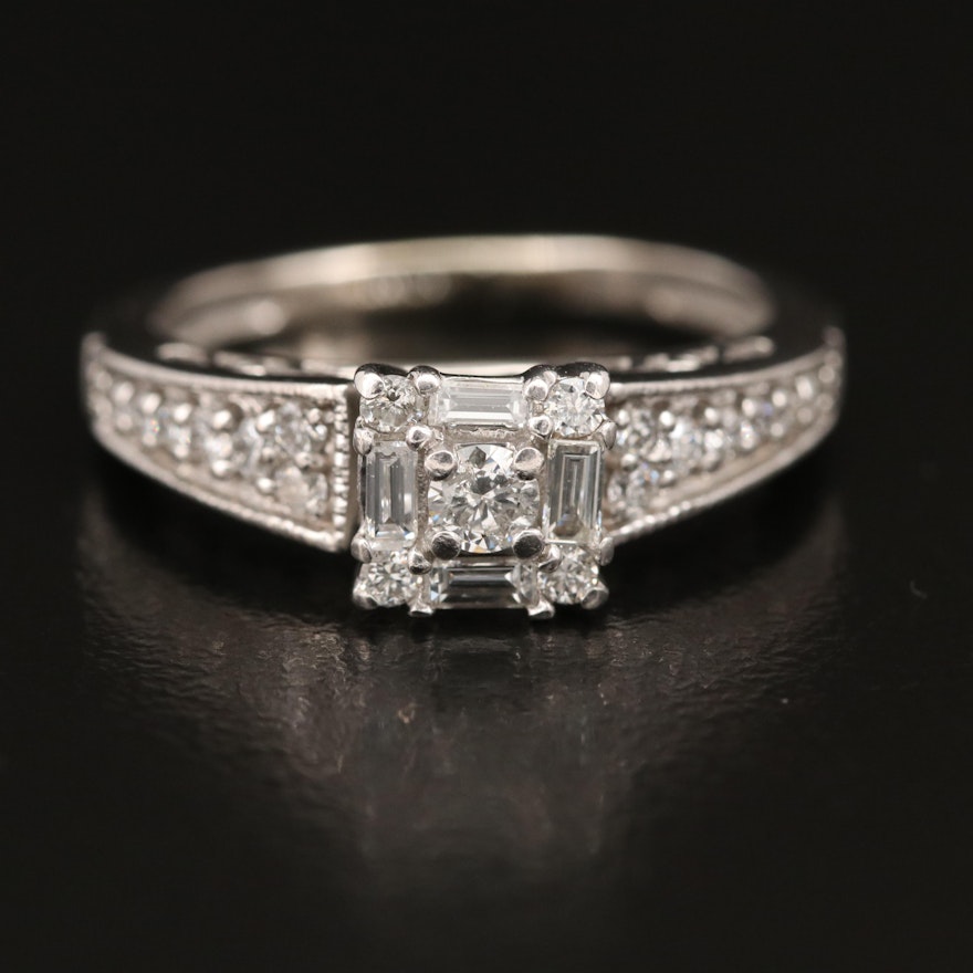 10K Diamond Ring