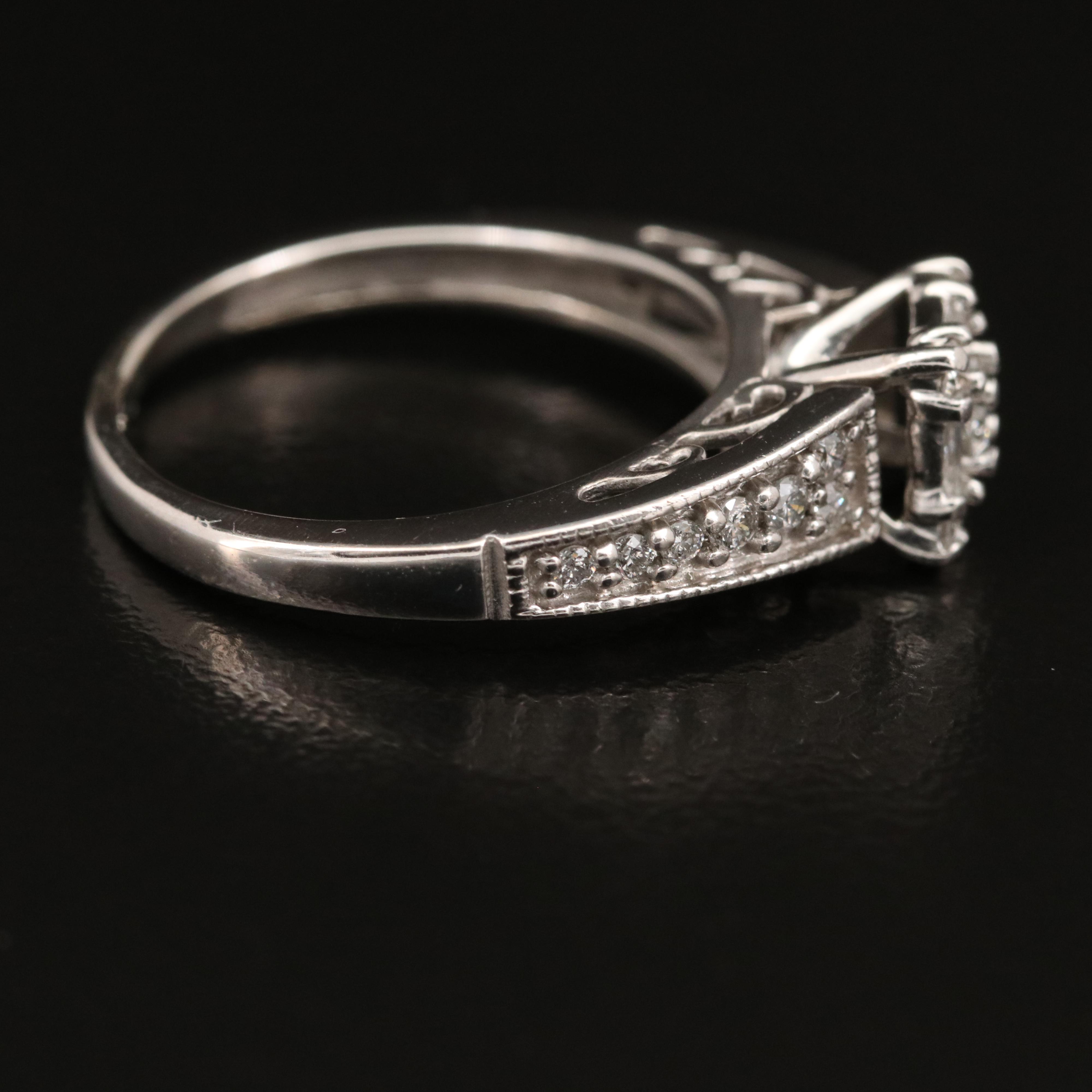 10K Diamond Ring
