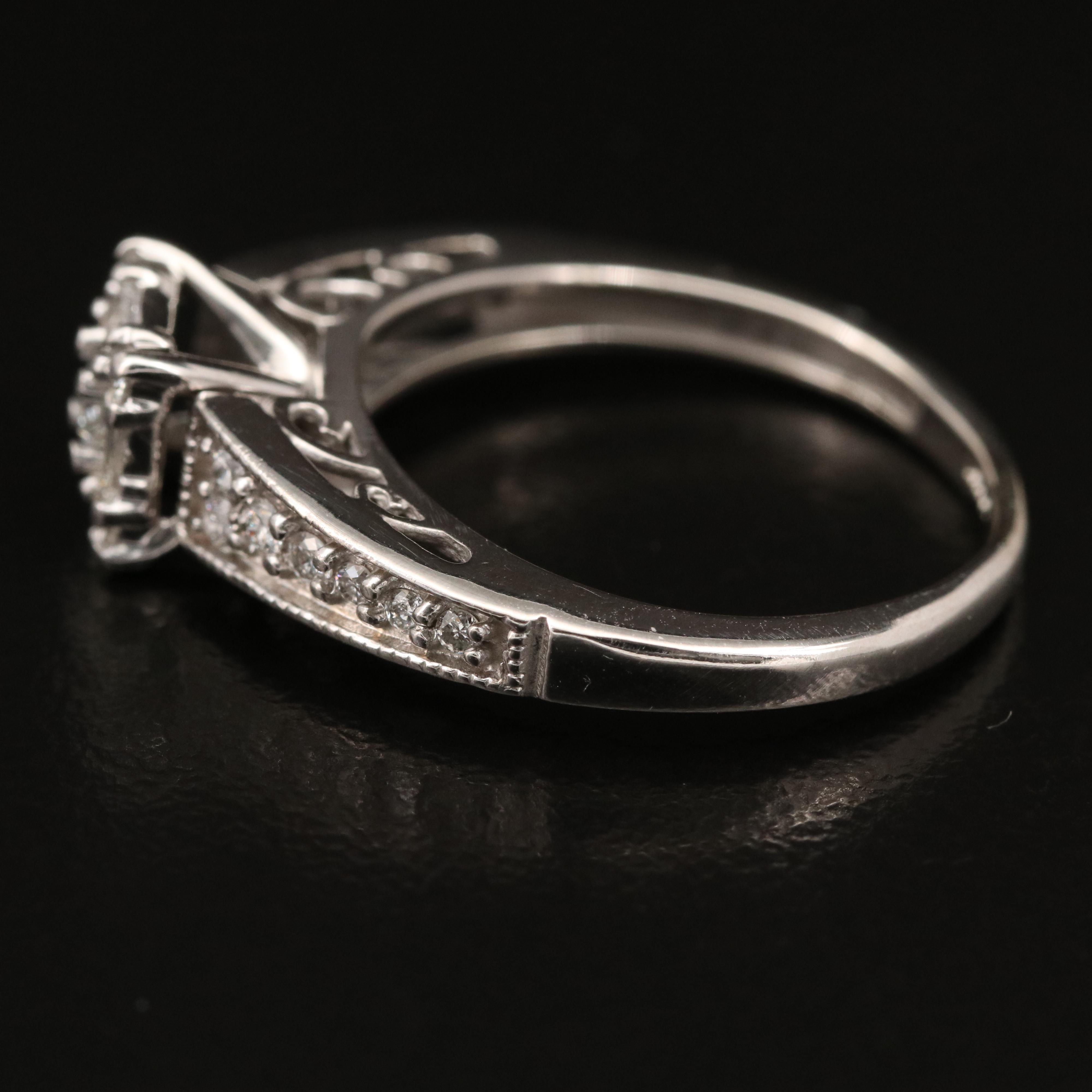 10K Diamond Ring