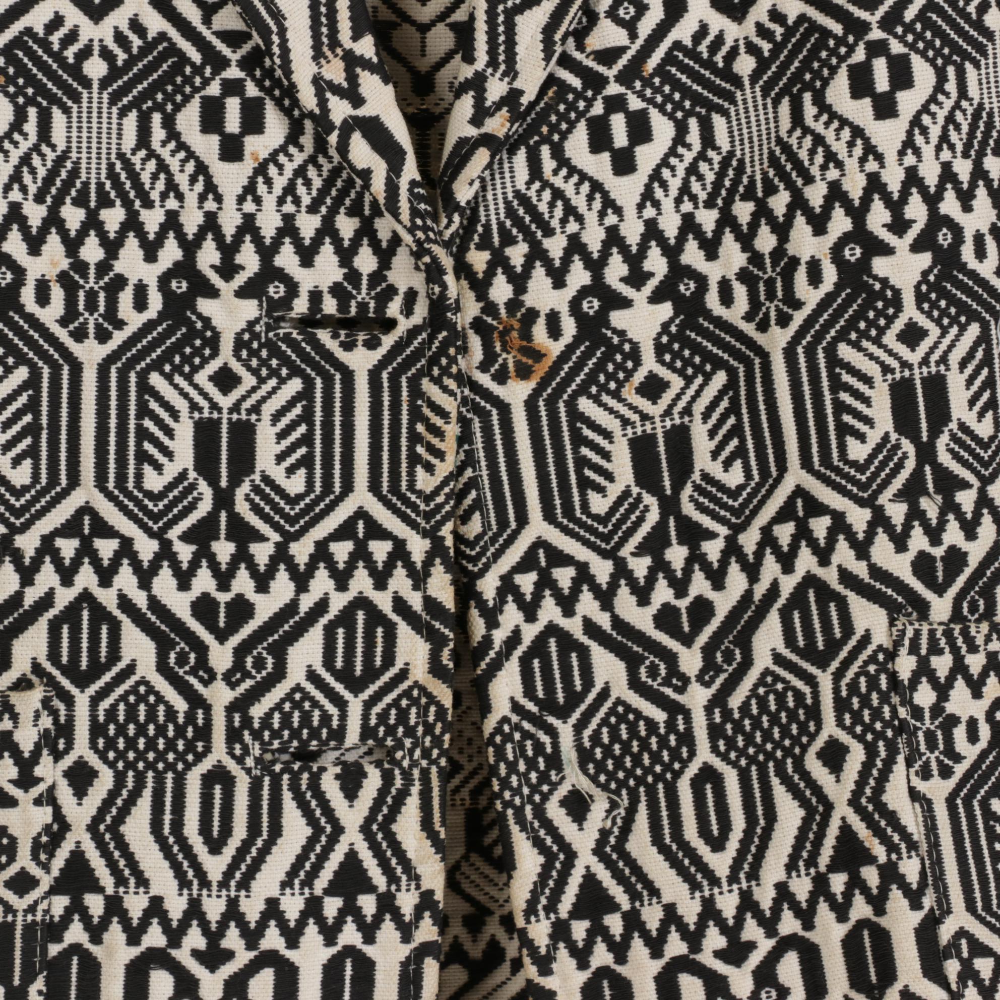 Three Black and White Woven Jackets Including Moka Sport and More