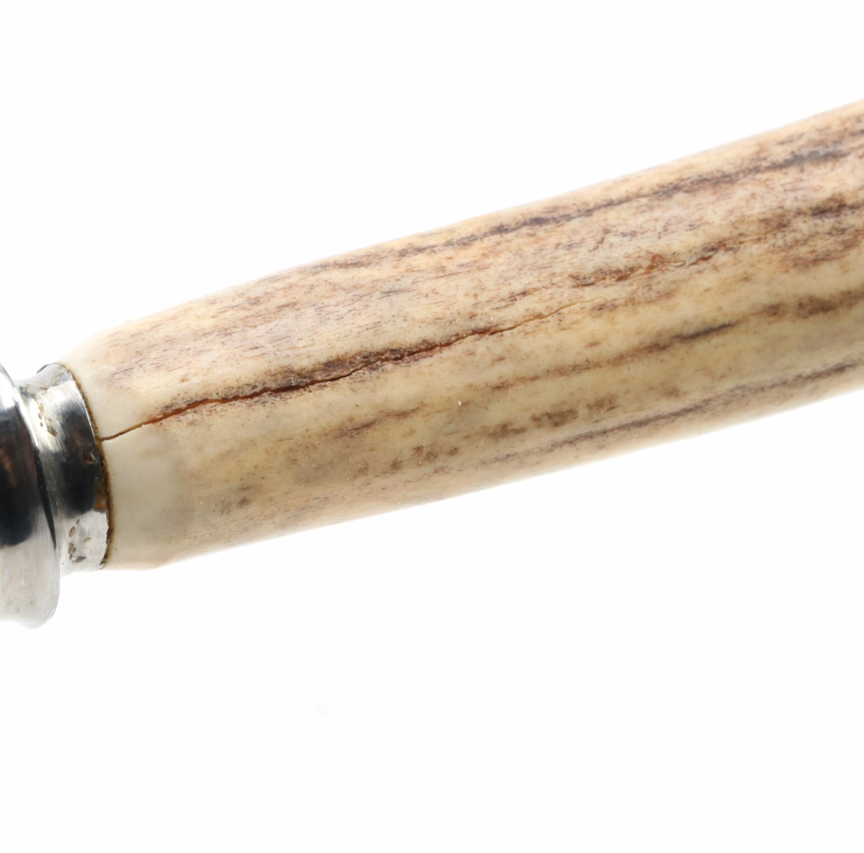 Griffon Stainless Steel Steak Knives with Stag Antler Handles