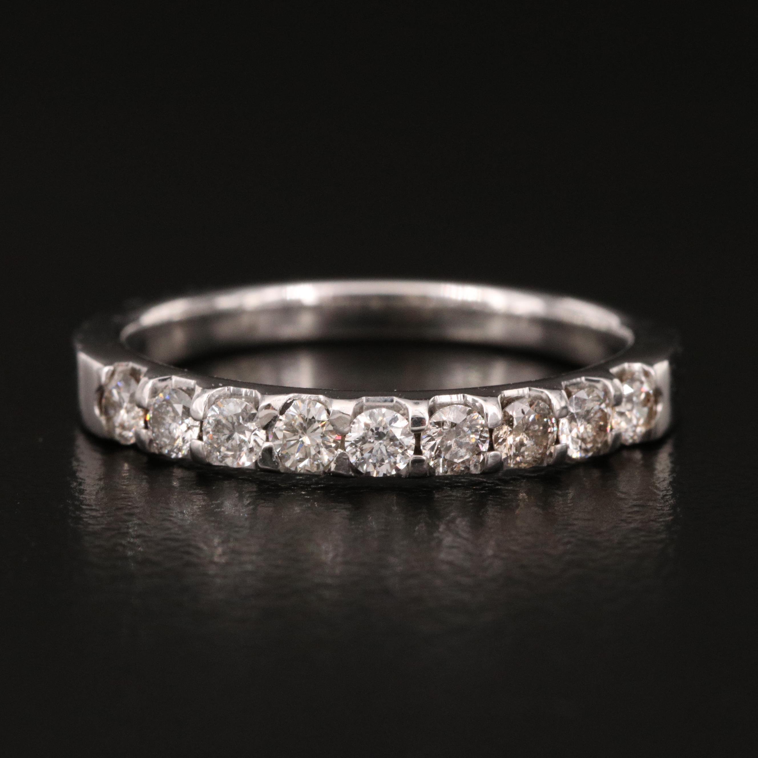 14K Diamond Band
