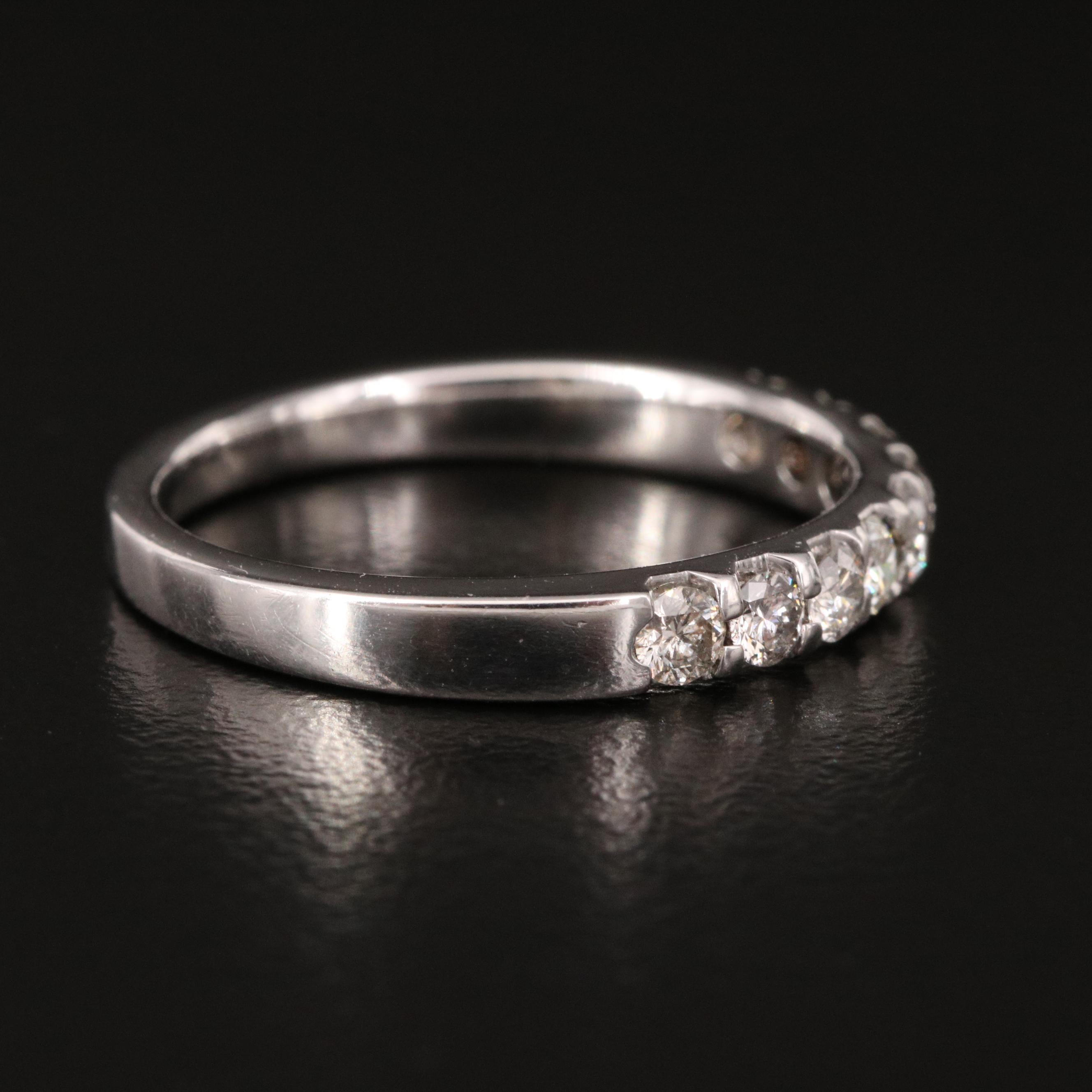 14K Diamond Band
