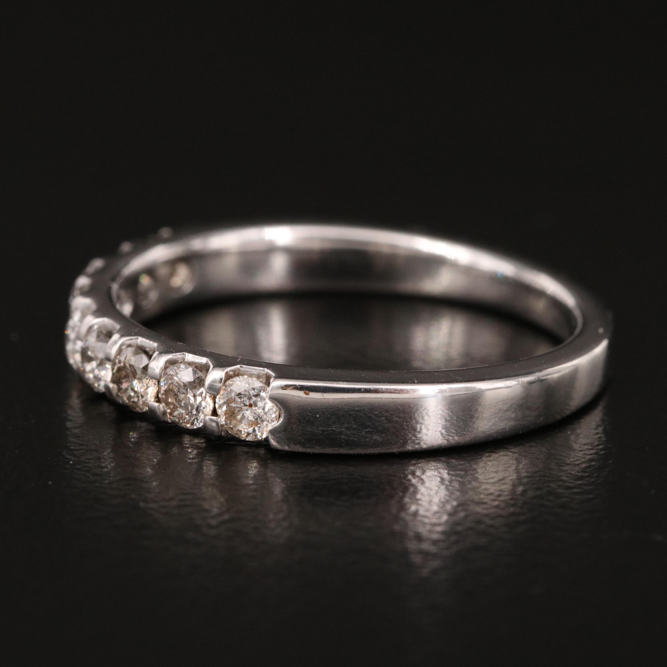 14K Diamond Band