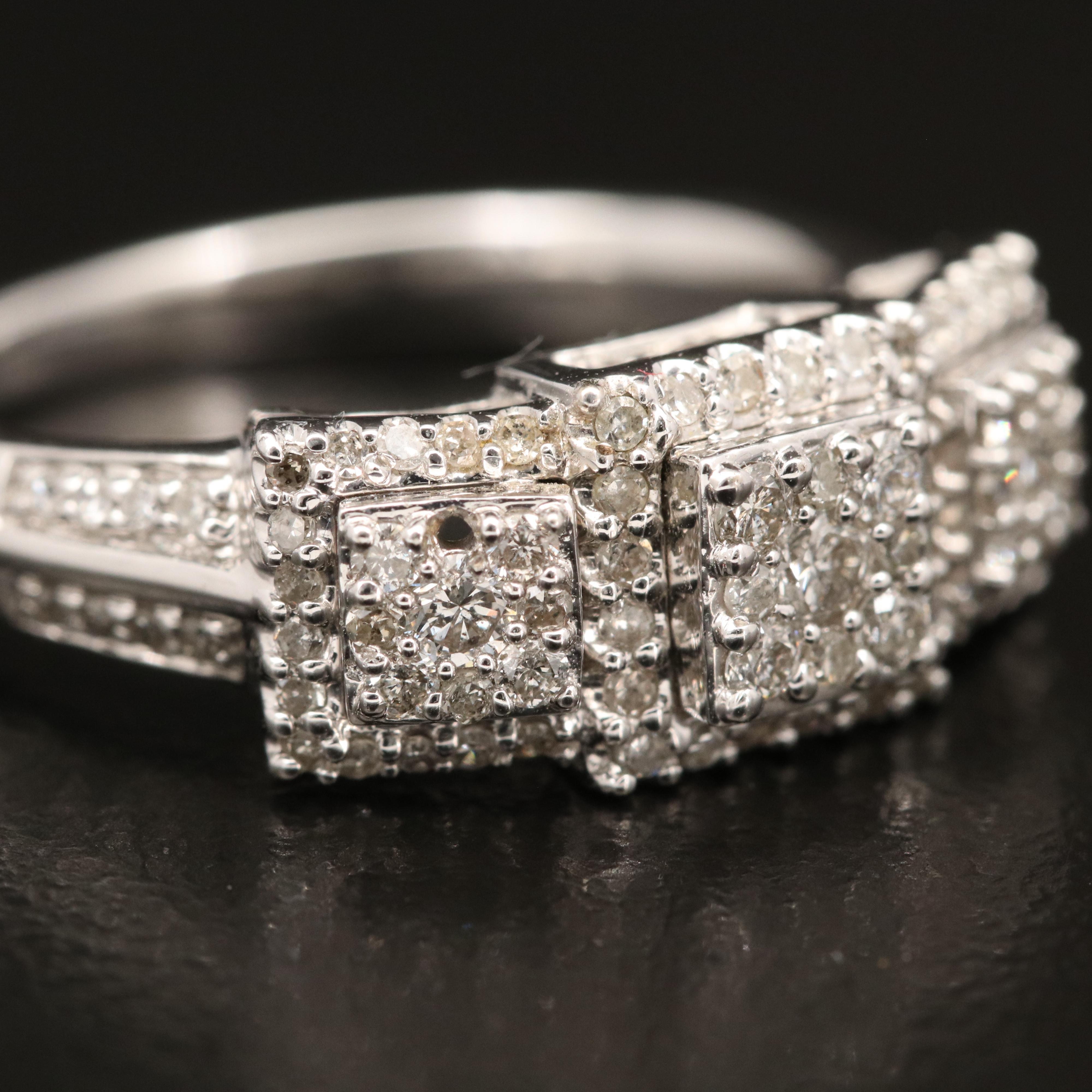 10K Diamond Ring