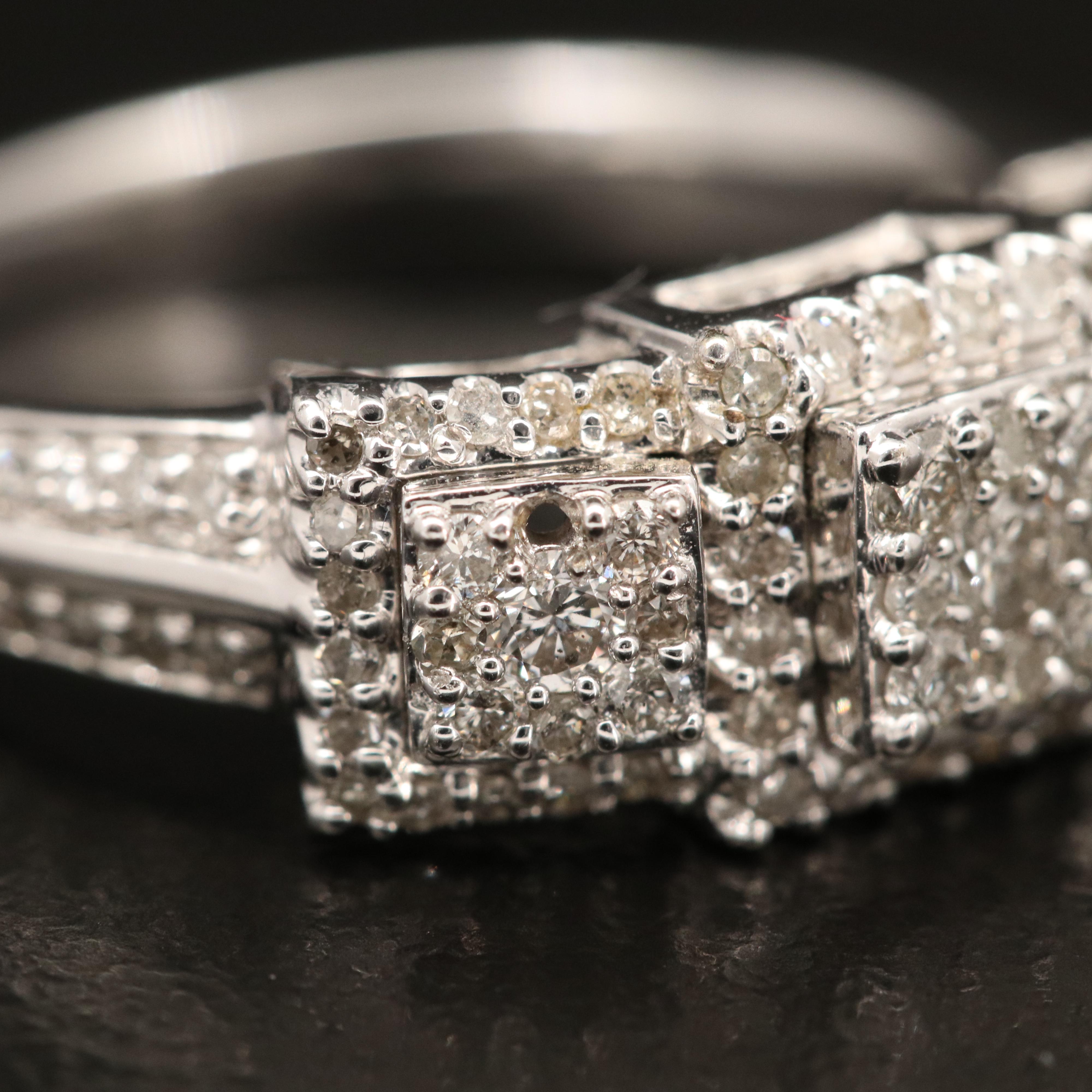 10K Diamond Ring