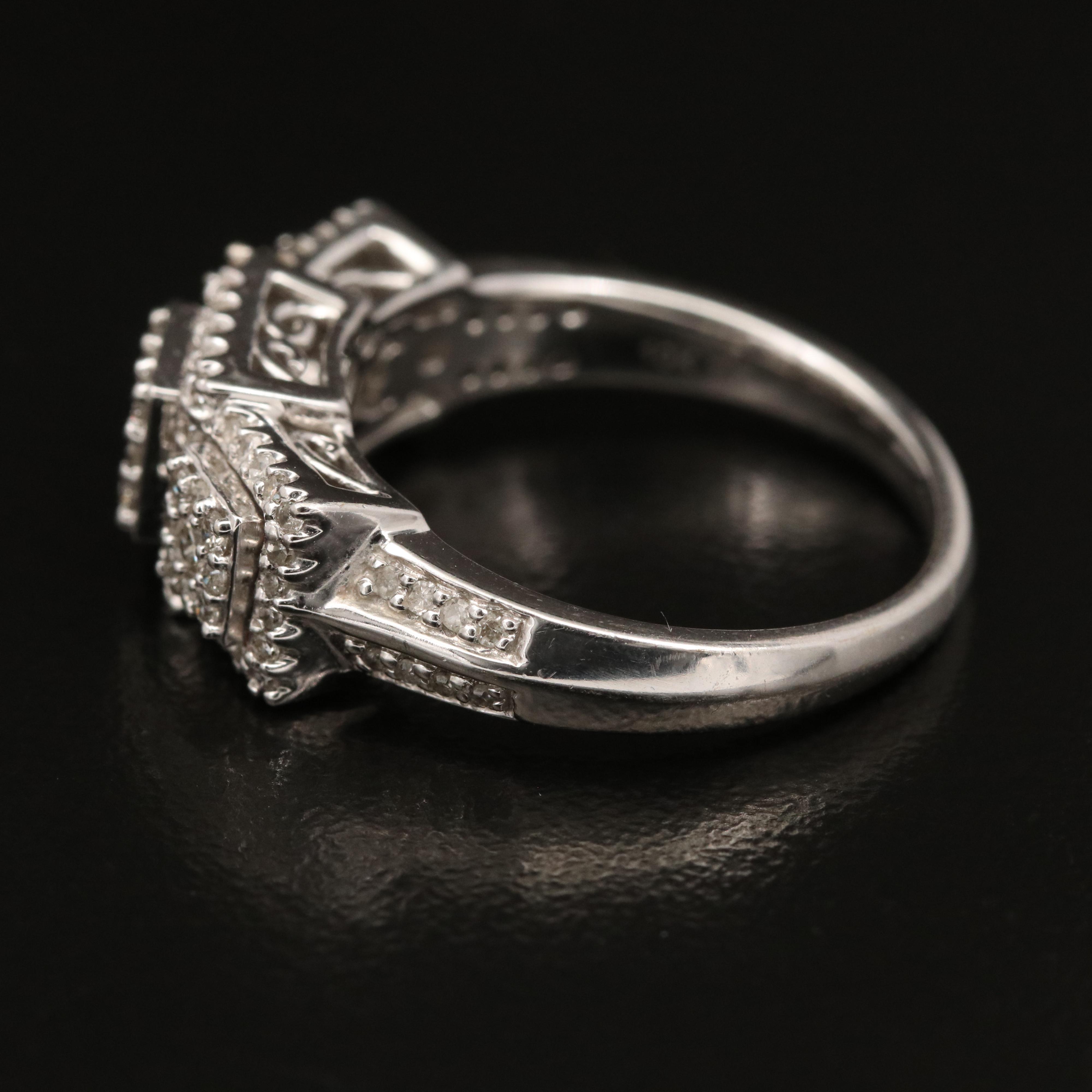 10K Diamond Ring