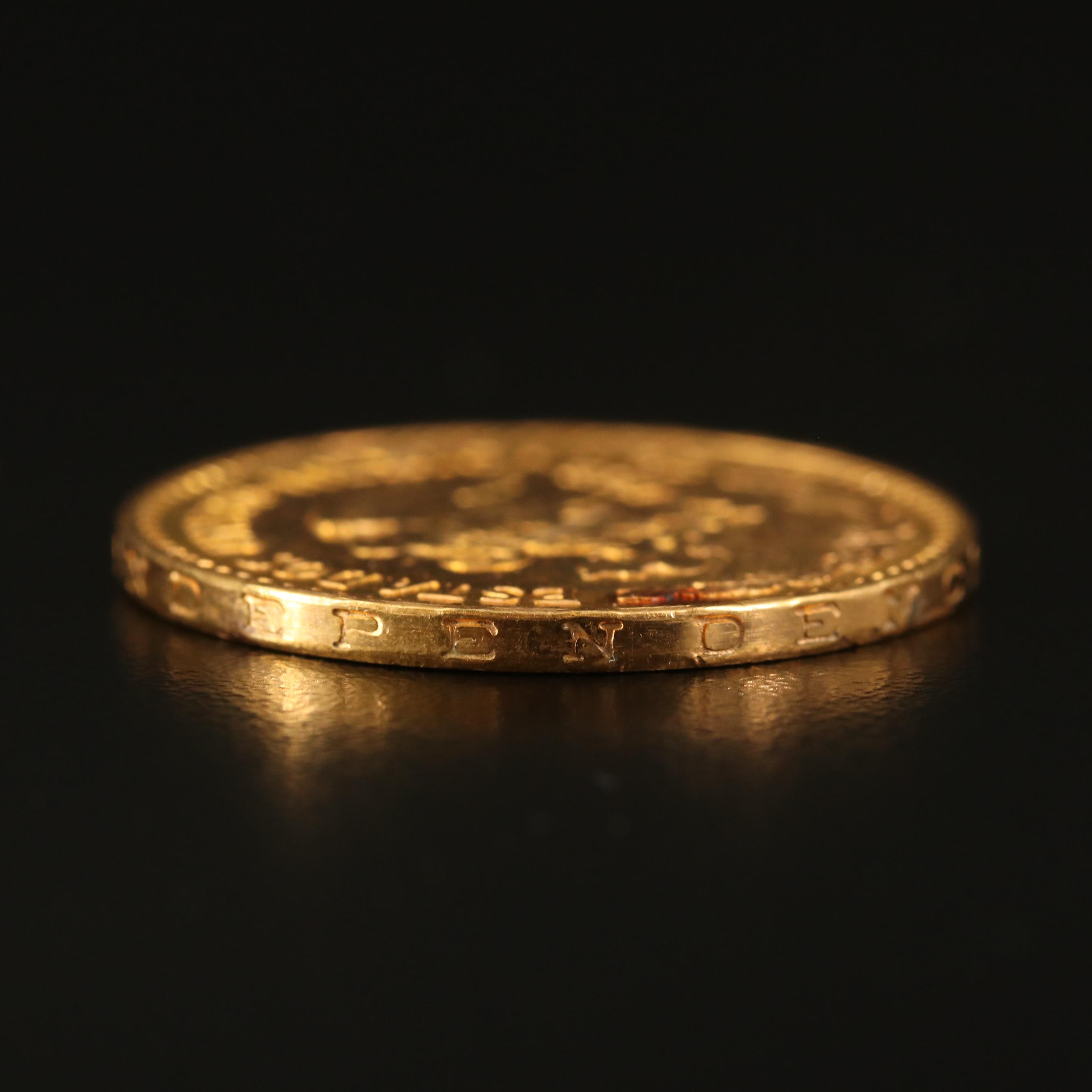 1959 Mexico 20-Pesos Gold Coin