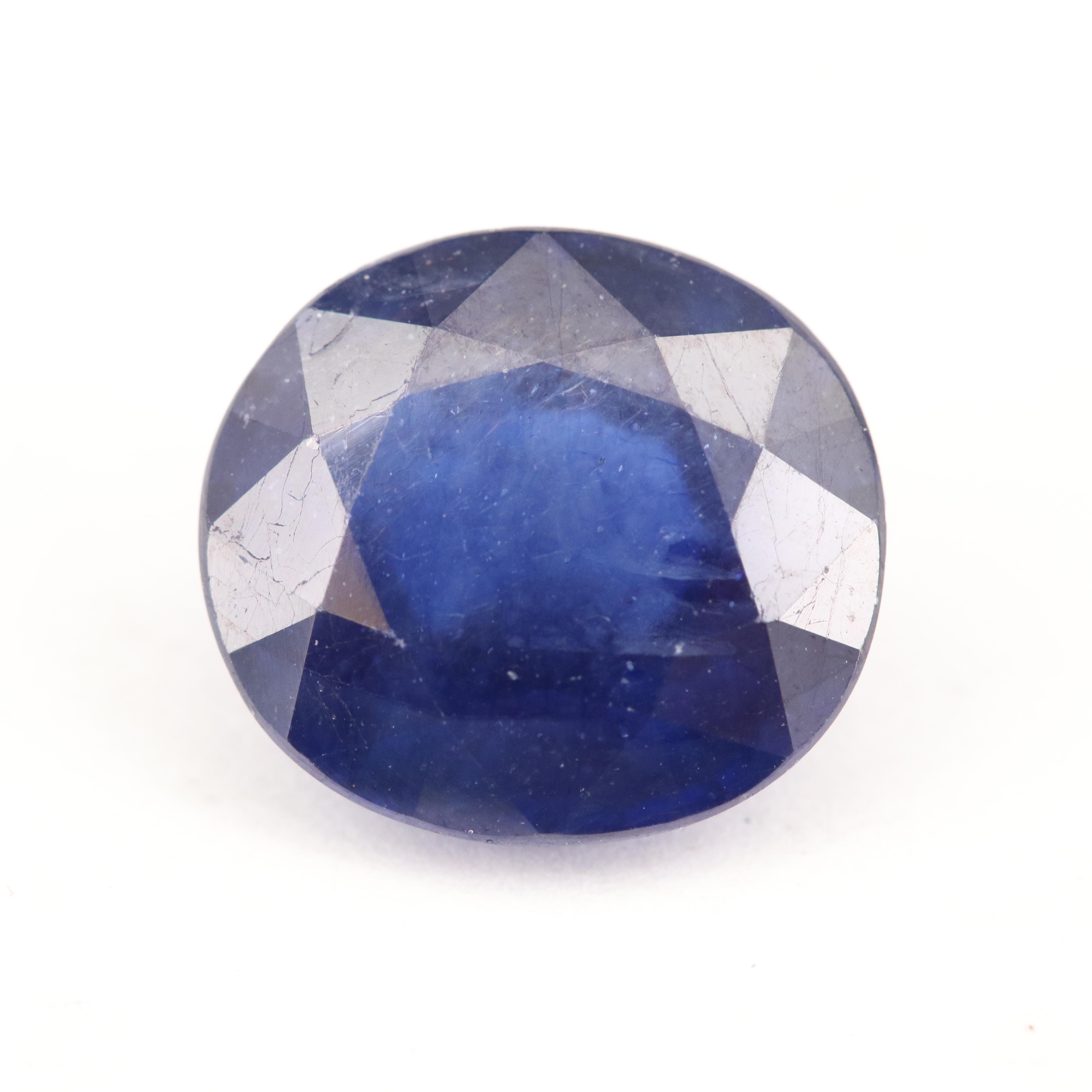Loose Oval Faceted Corundum