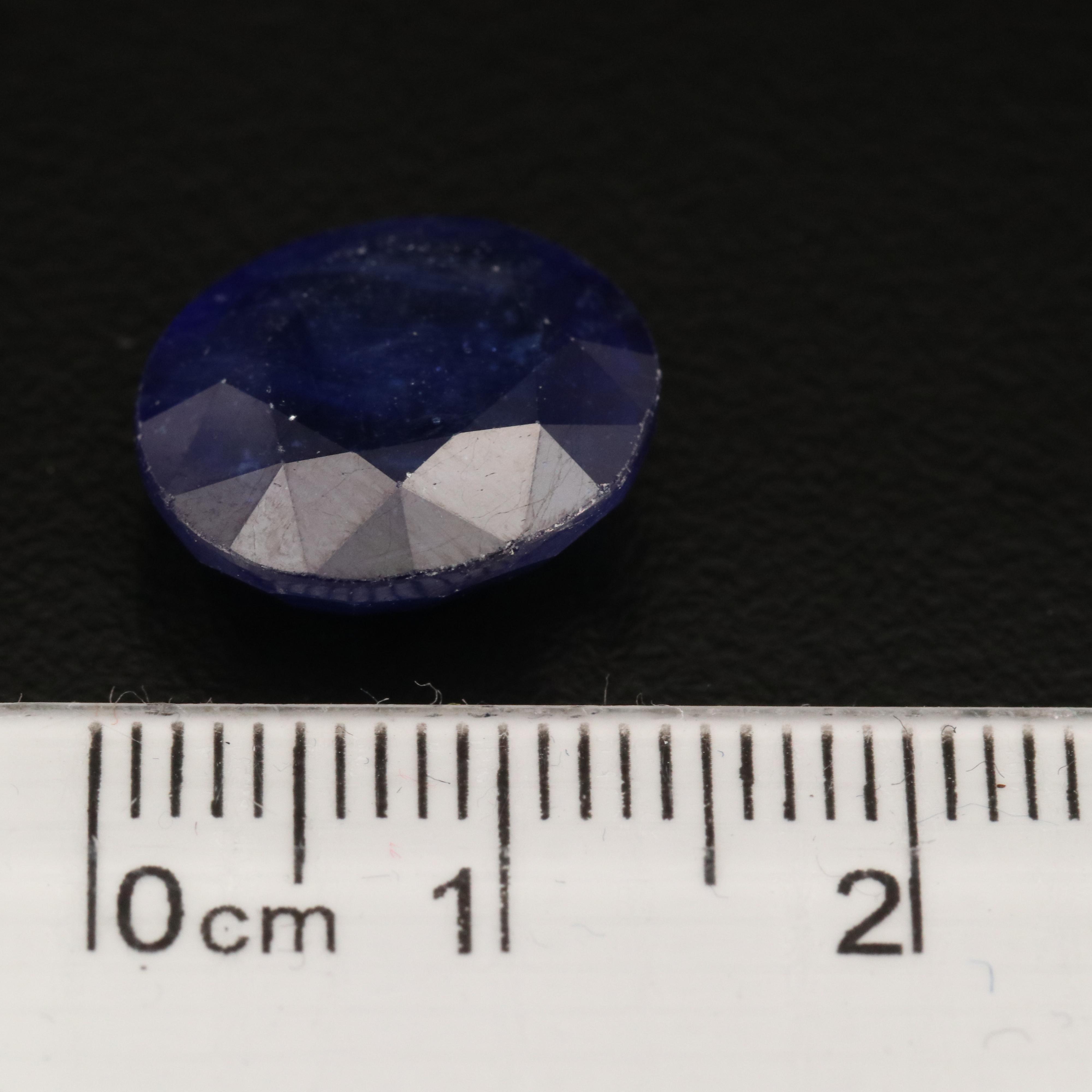 Loose Oval Faceted Corundum