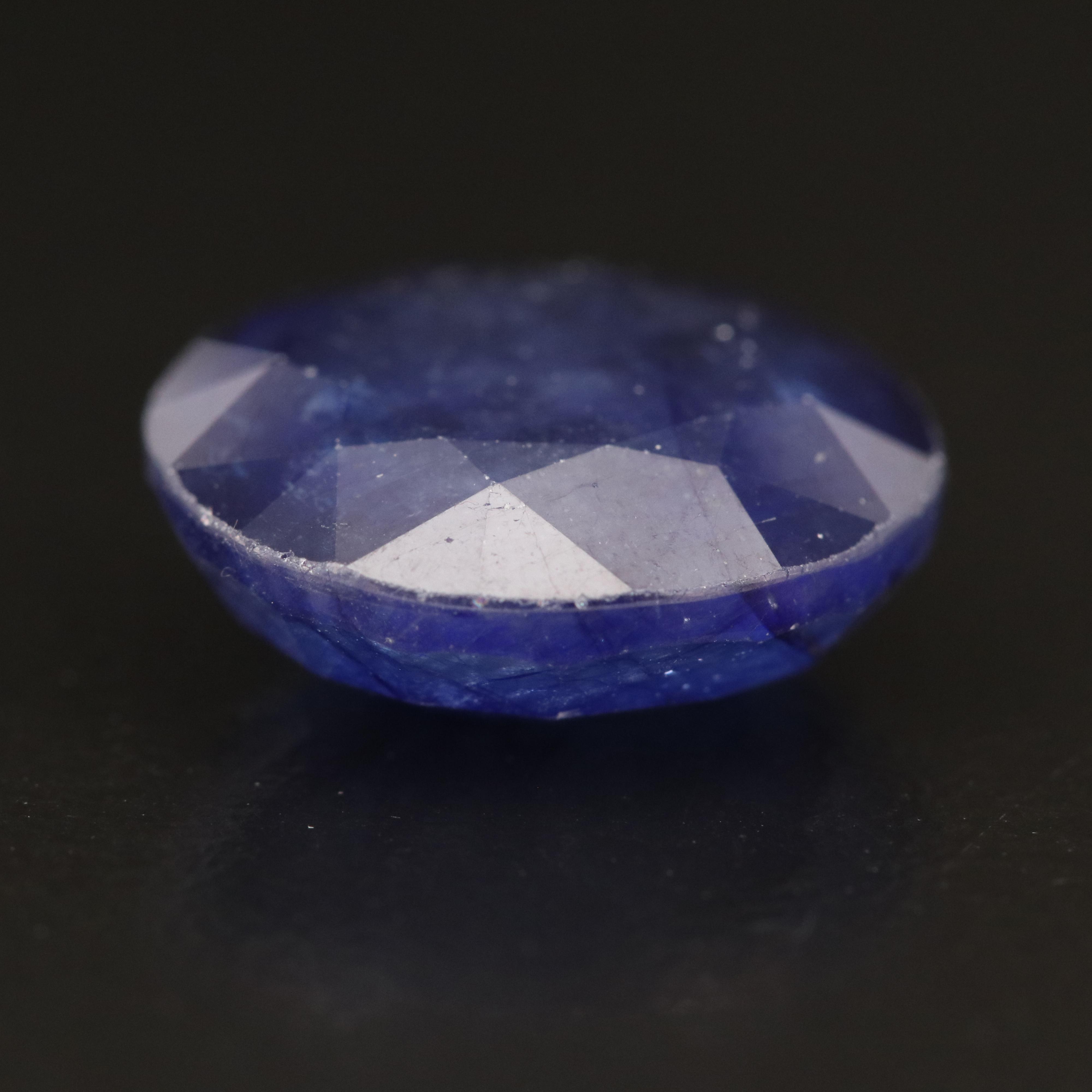 Loose Oval Faceted Corundum
