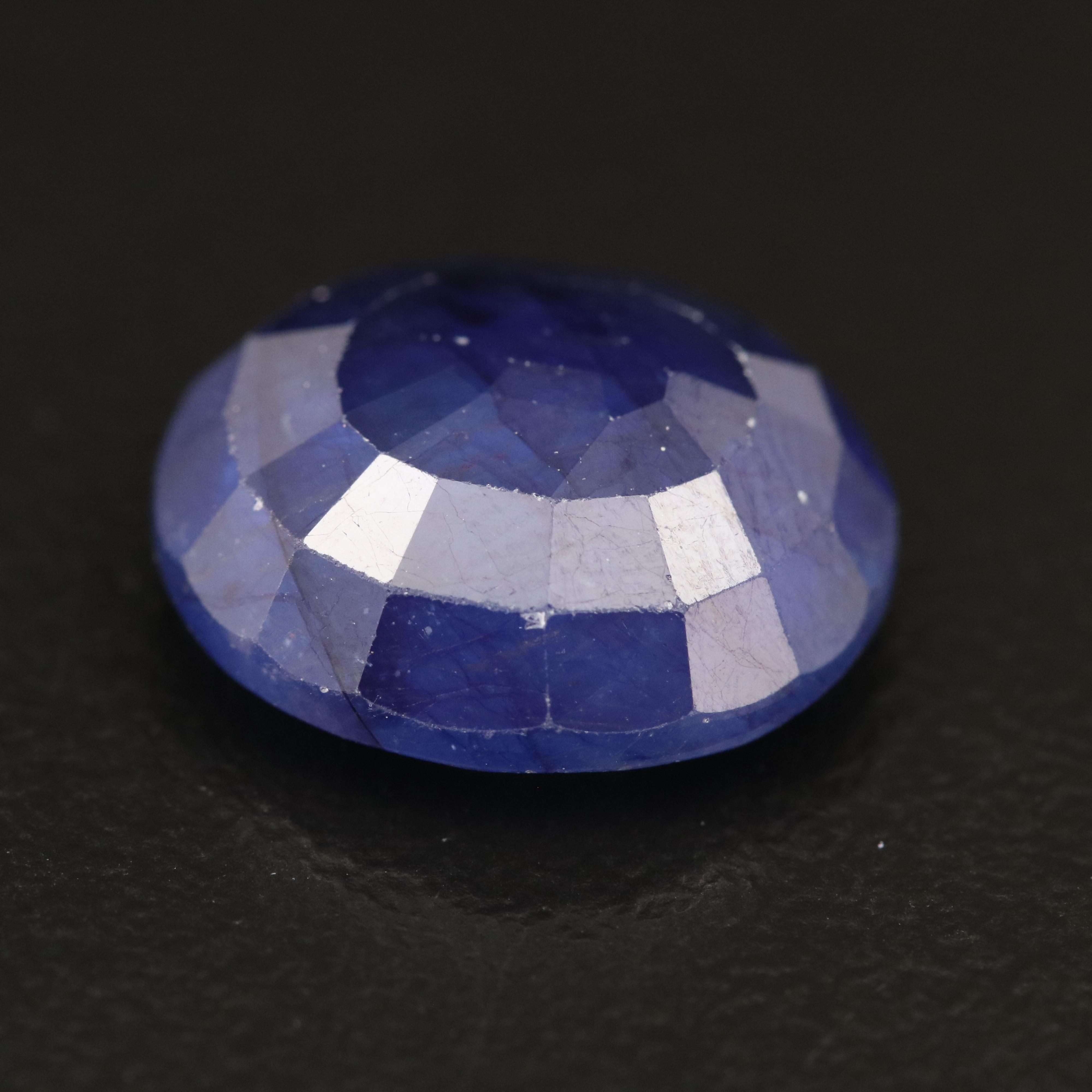 Loose Oval Faceted Corundum