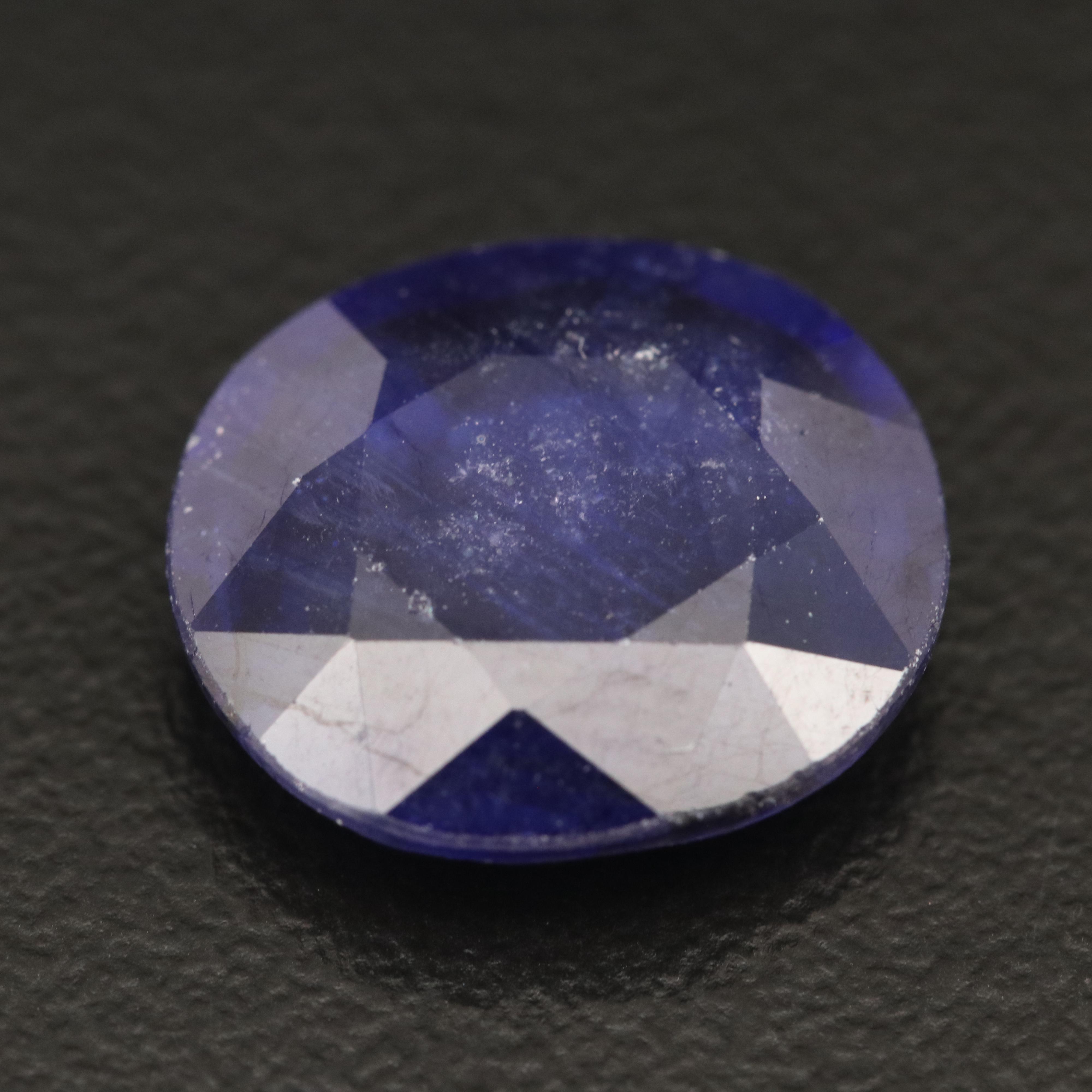 Loose Modified Oval Faceted Corundum