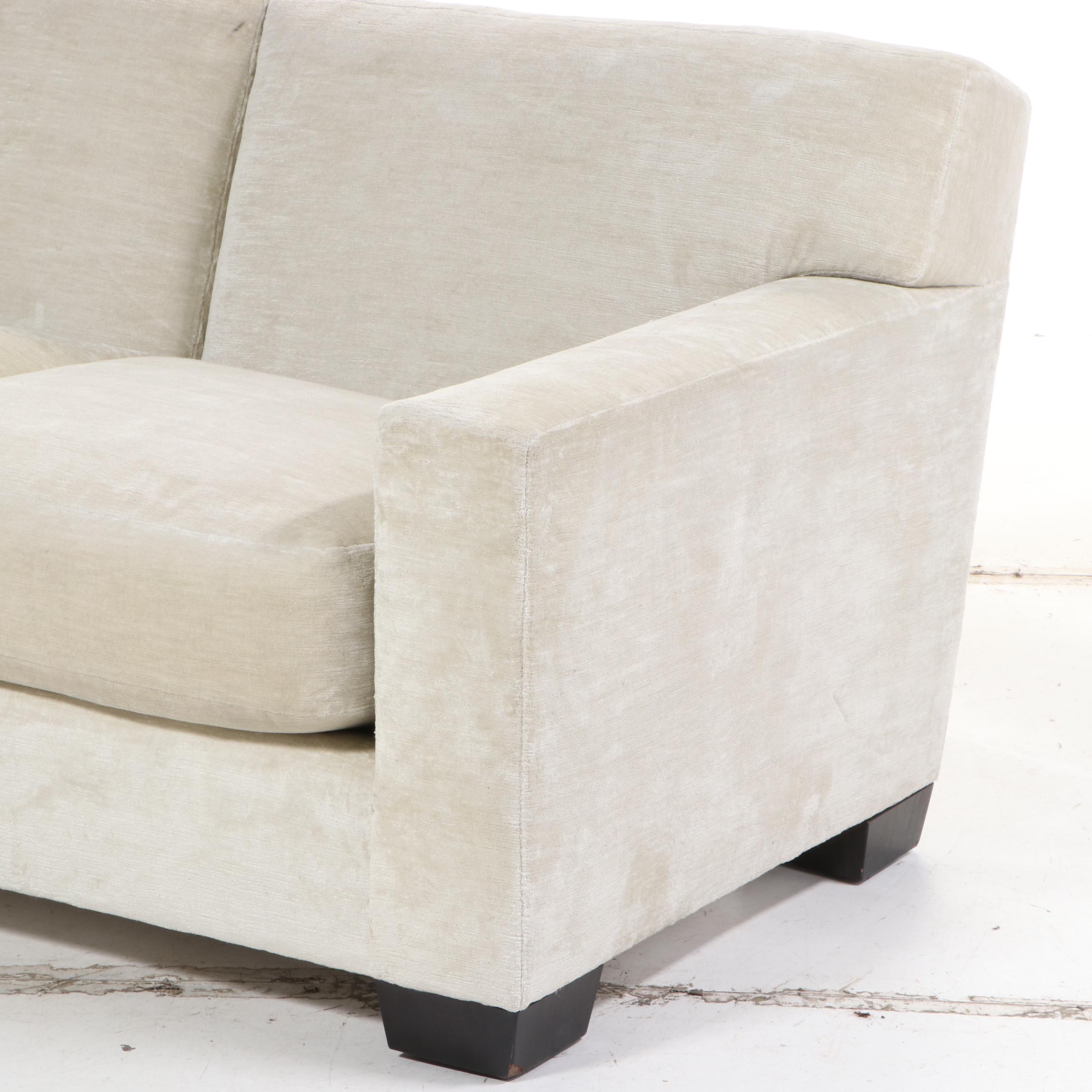 Peter Marino Custom Upholstered Sofa