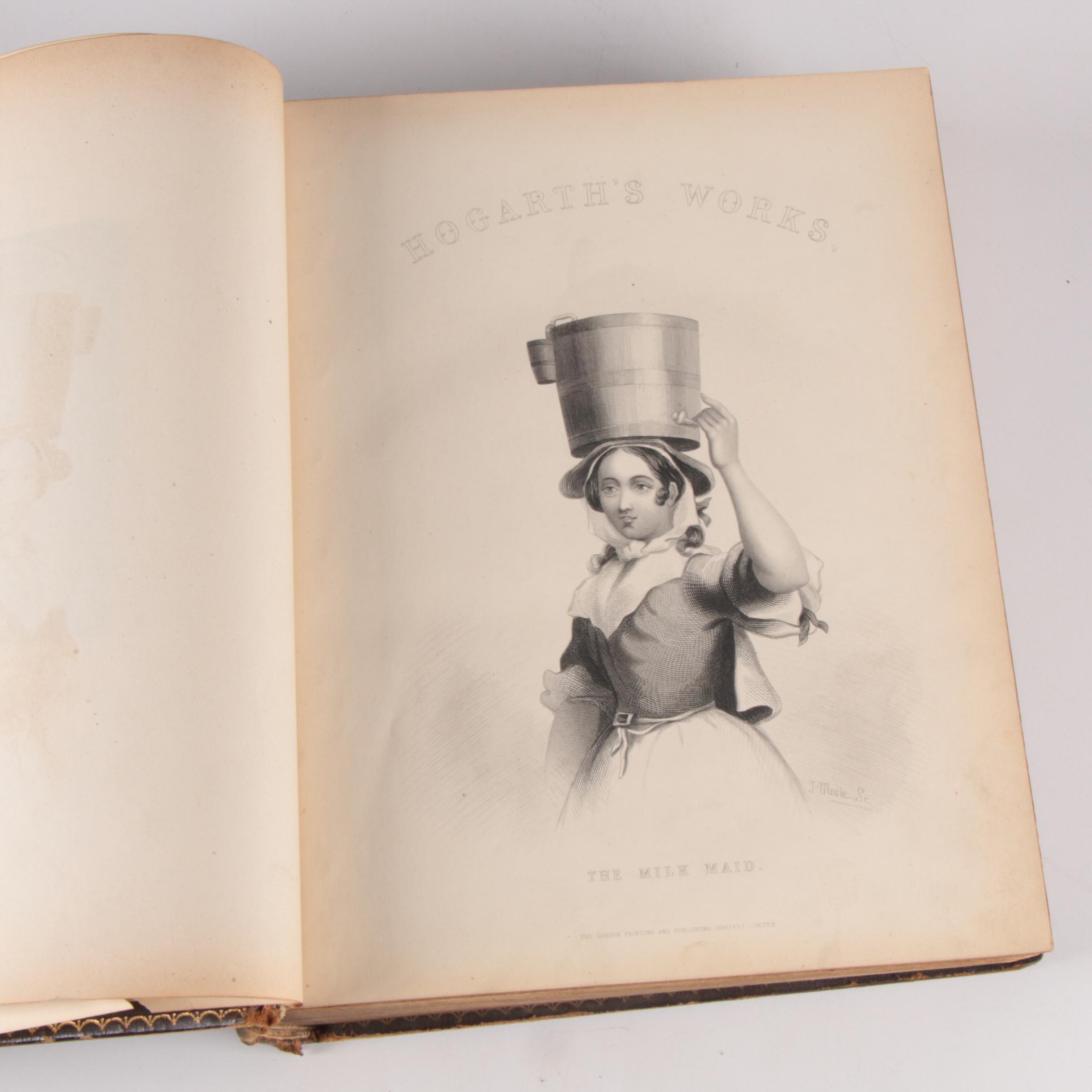 "The Complete Works of William Hogarth" with Essay by James Hannay, c. 1860