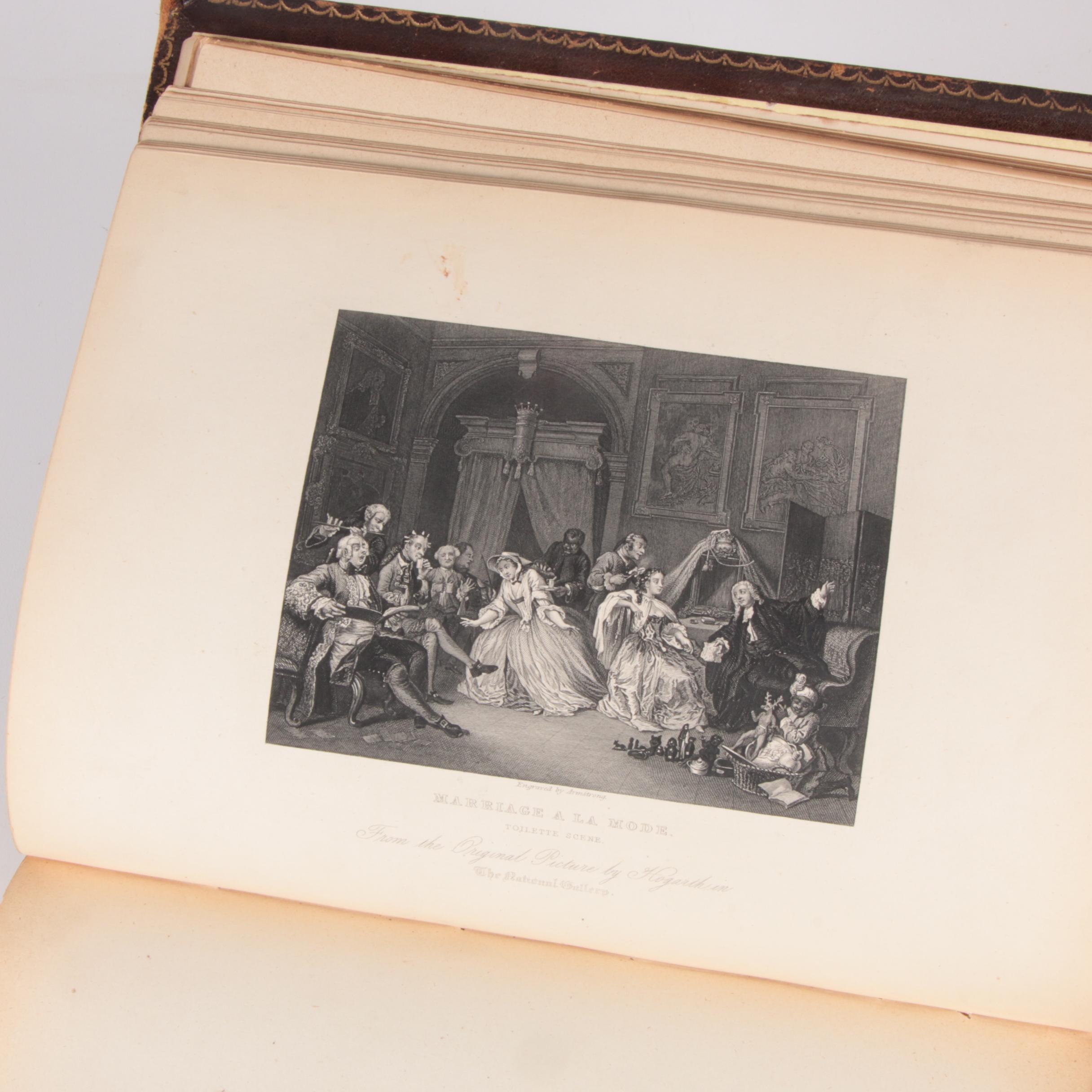 "The Complete Works of William Hogarth" with Essay by James Hannay, c. 1860