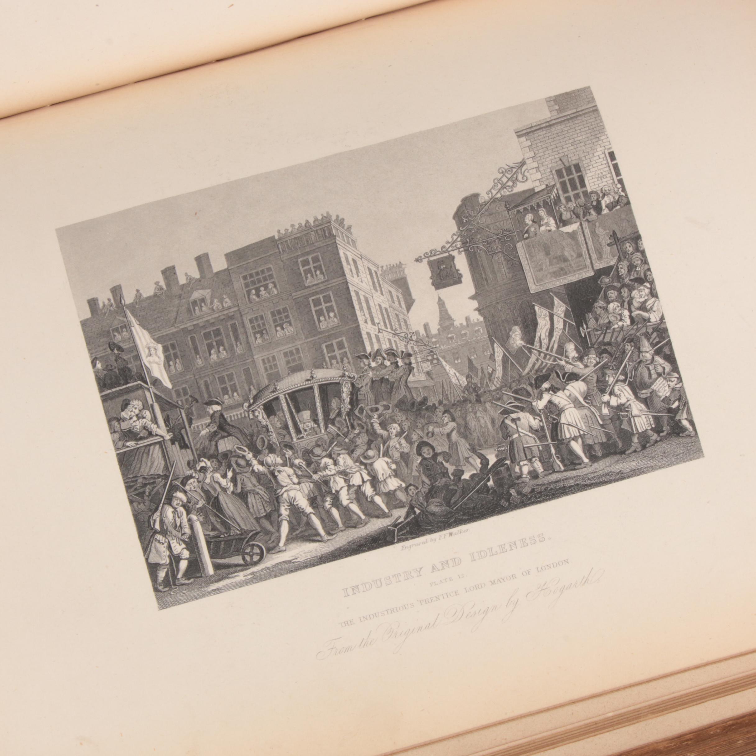 "The Complete Works of William Hogarth" with Essay by James Hannay, c. 1860