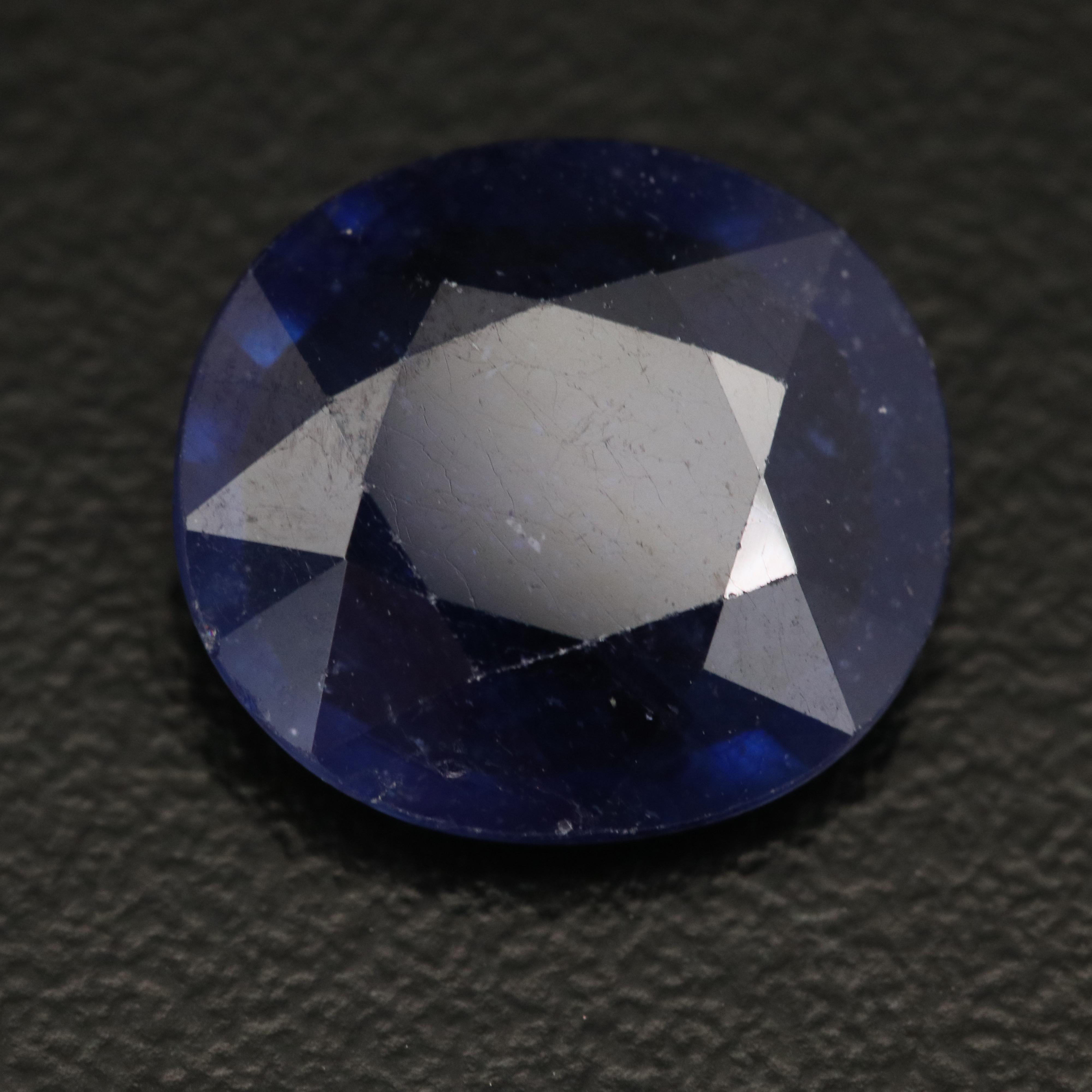 Loose Modified Oval Faceted Corundum