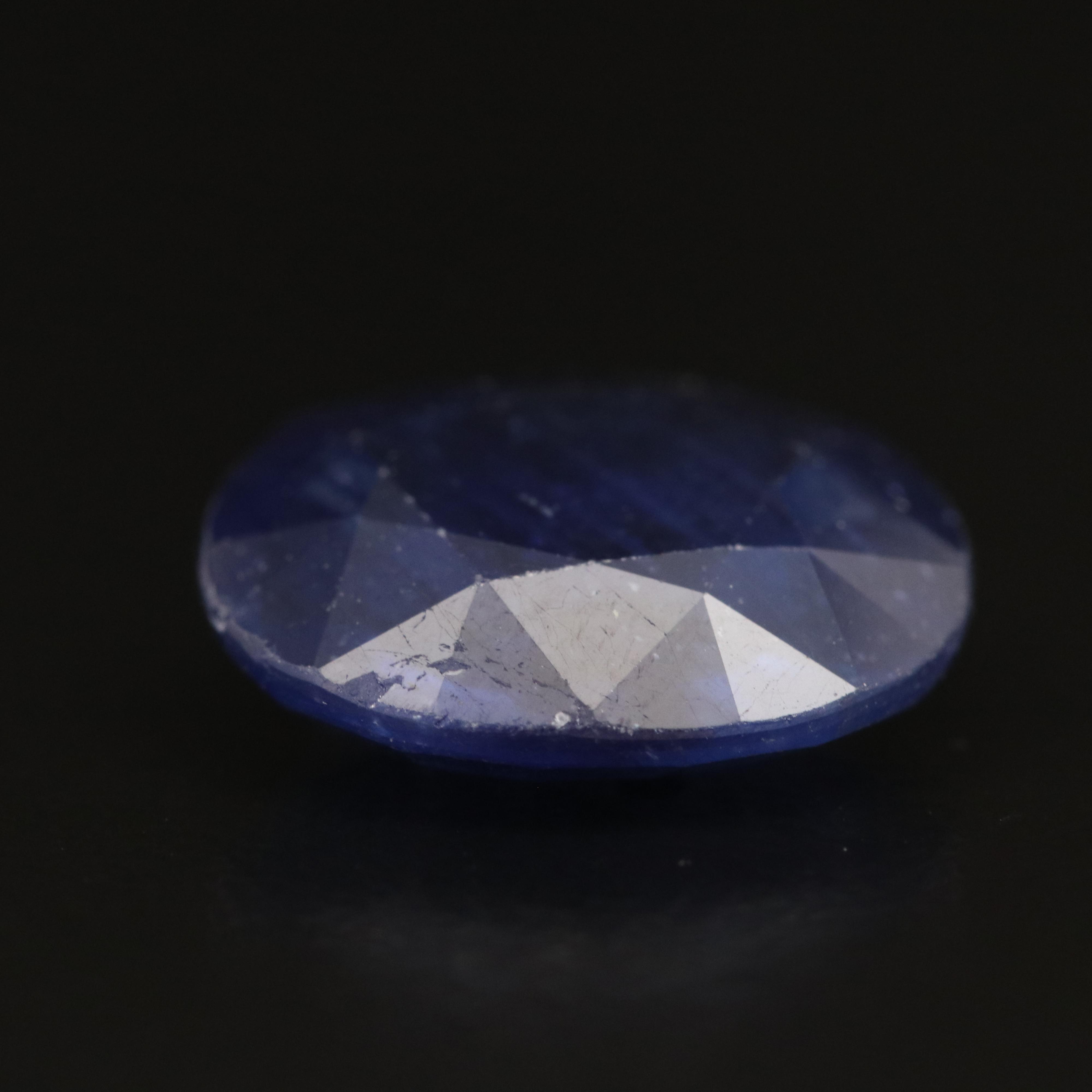 Loose Modified Oval Faceted Corundum