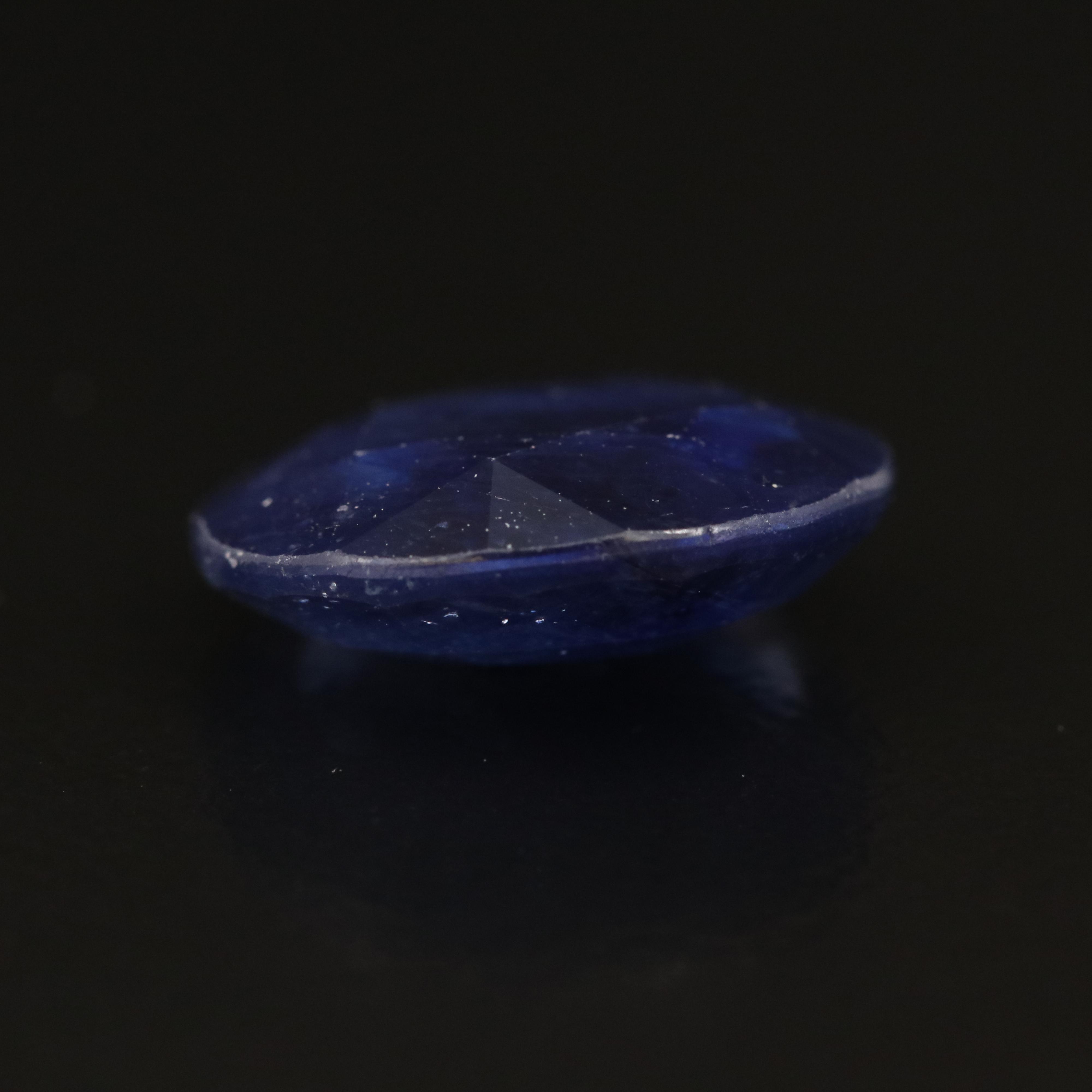 Loose Modified Oval Faceted Corundum