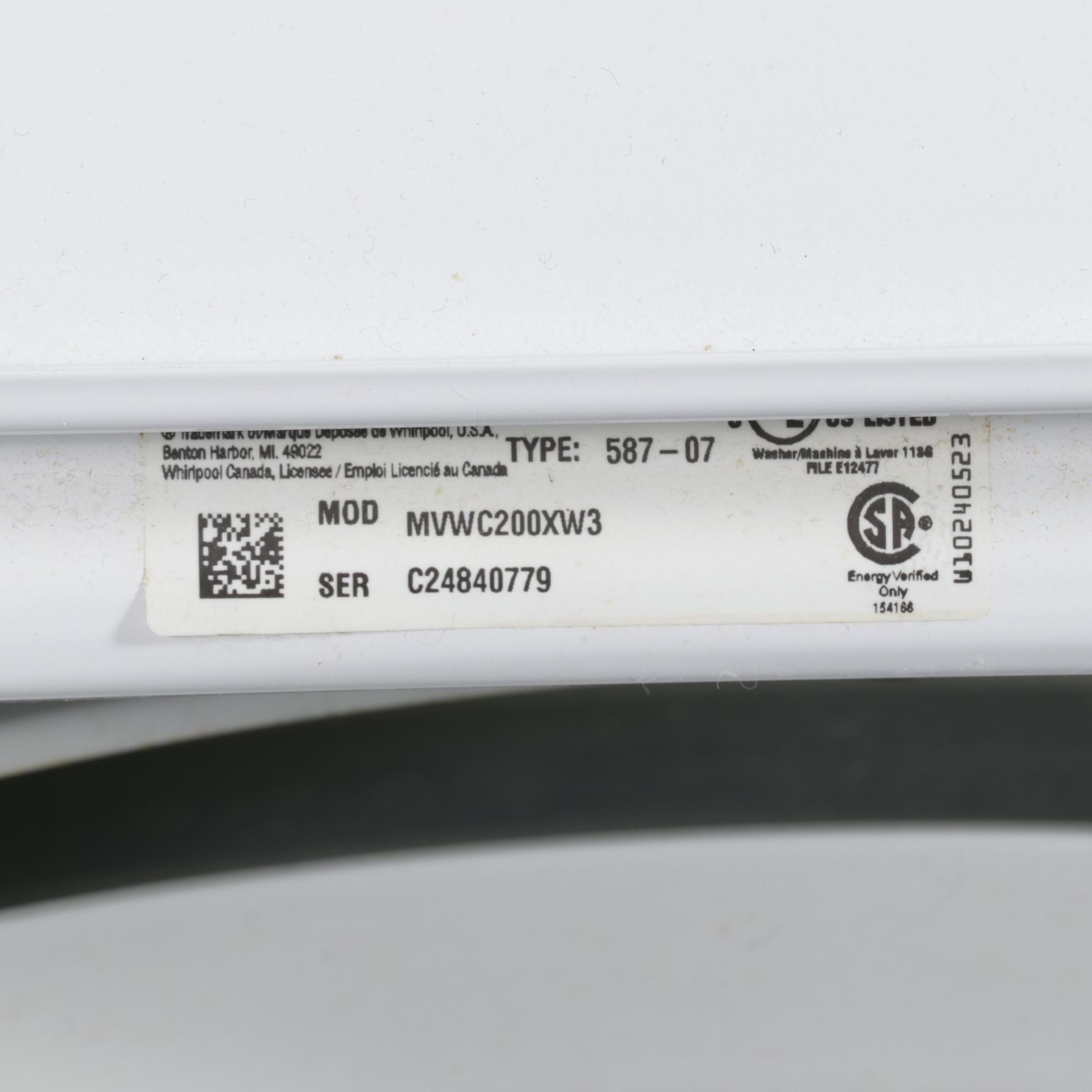 Maytag "Centennial" 3.4 Cu.Ft. Washing Machine