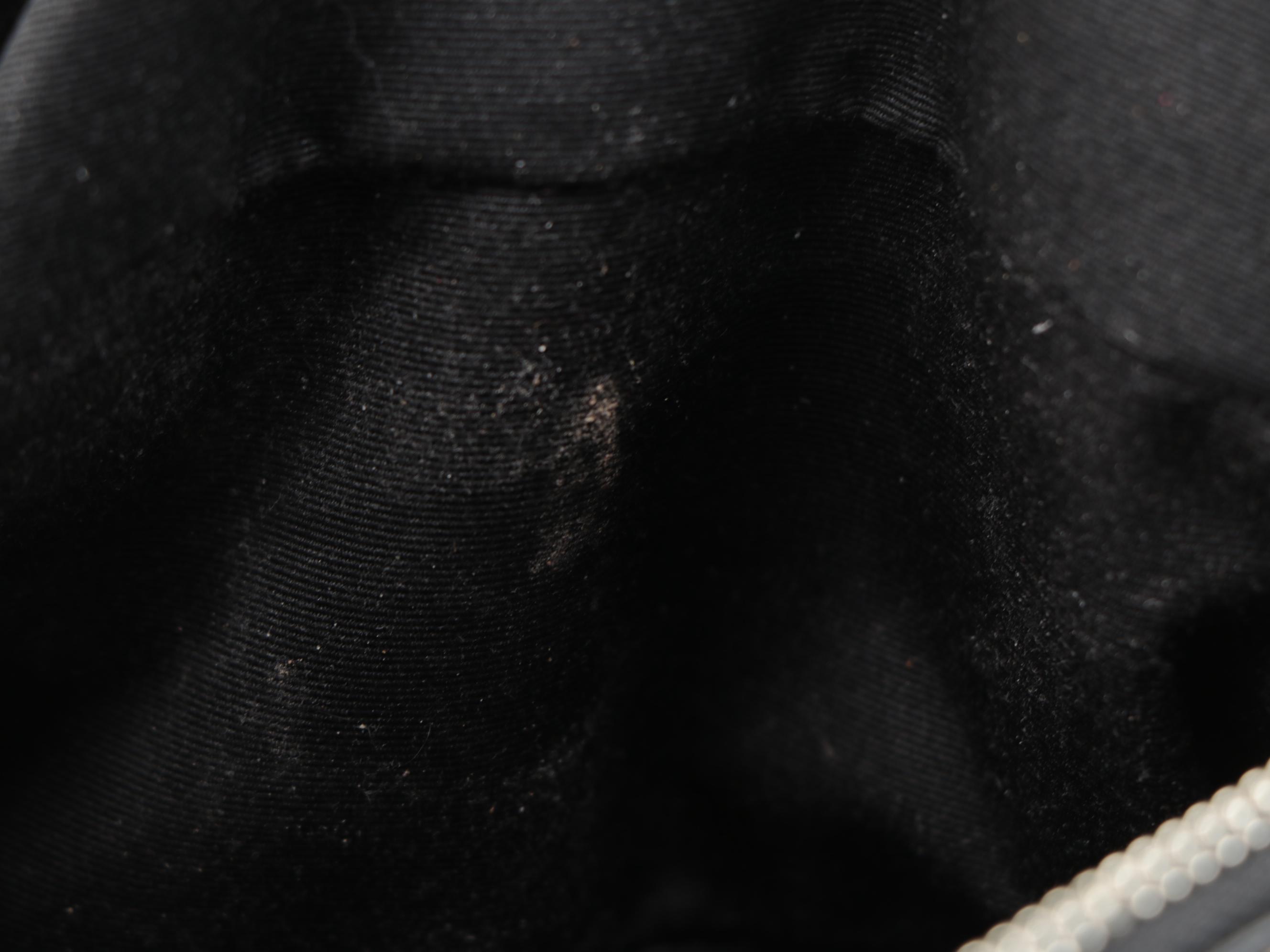 Coach Studded Patchwork Shoulder Bag in Beige and Black