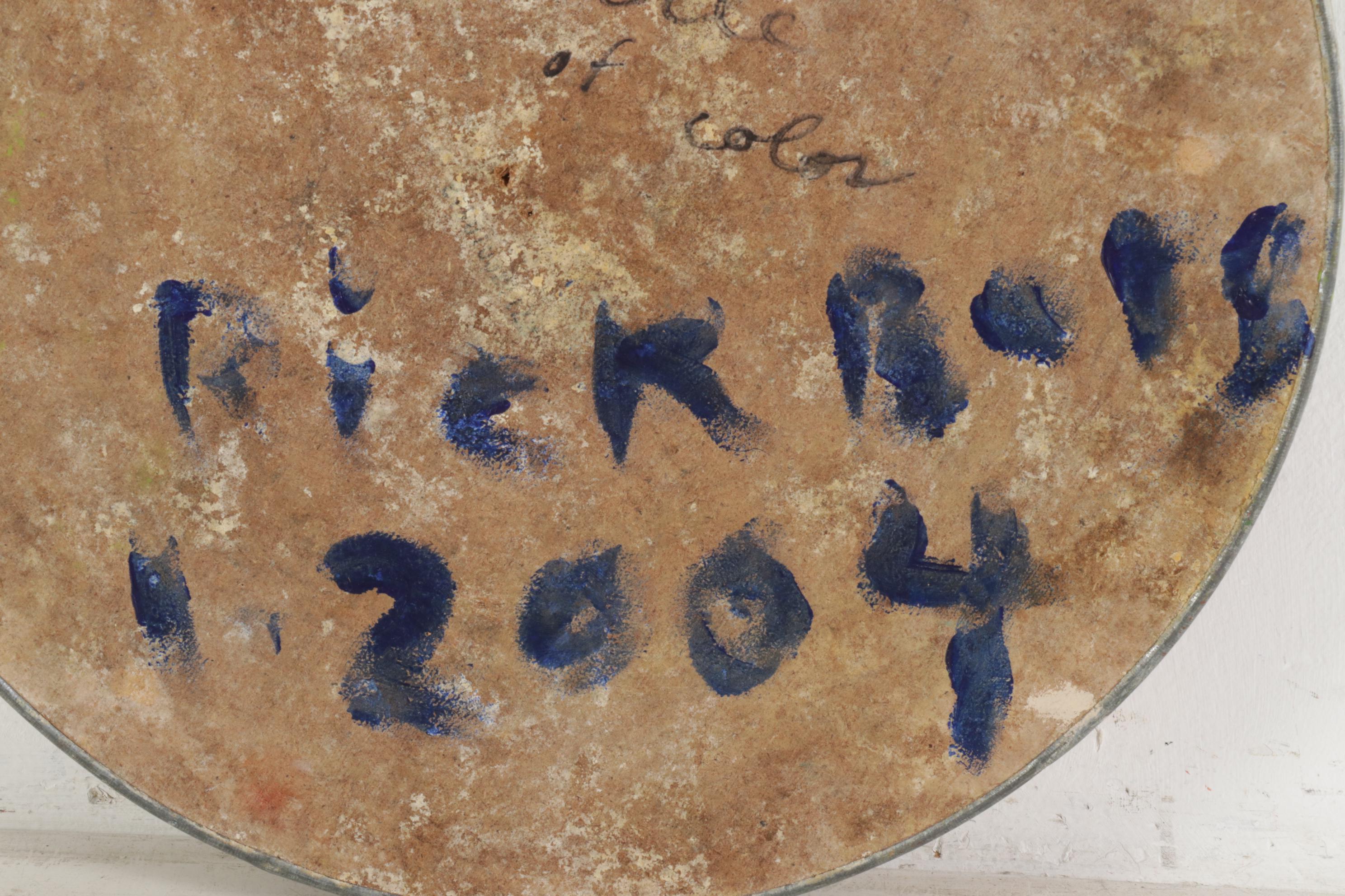 Rick Borg Acrylic Painting "Circle of Color," 2004