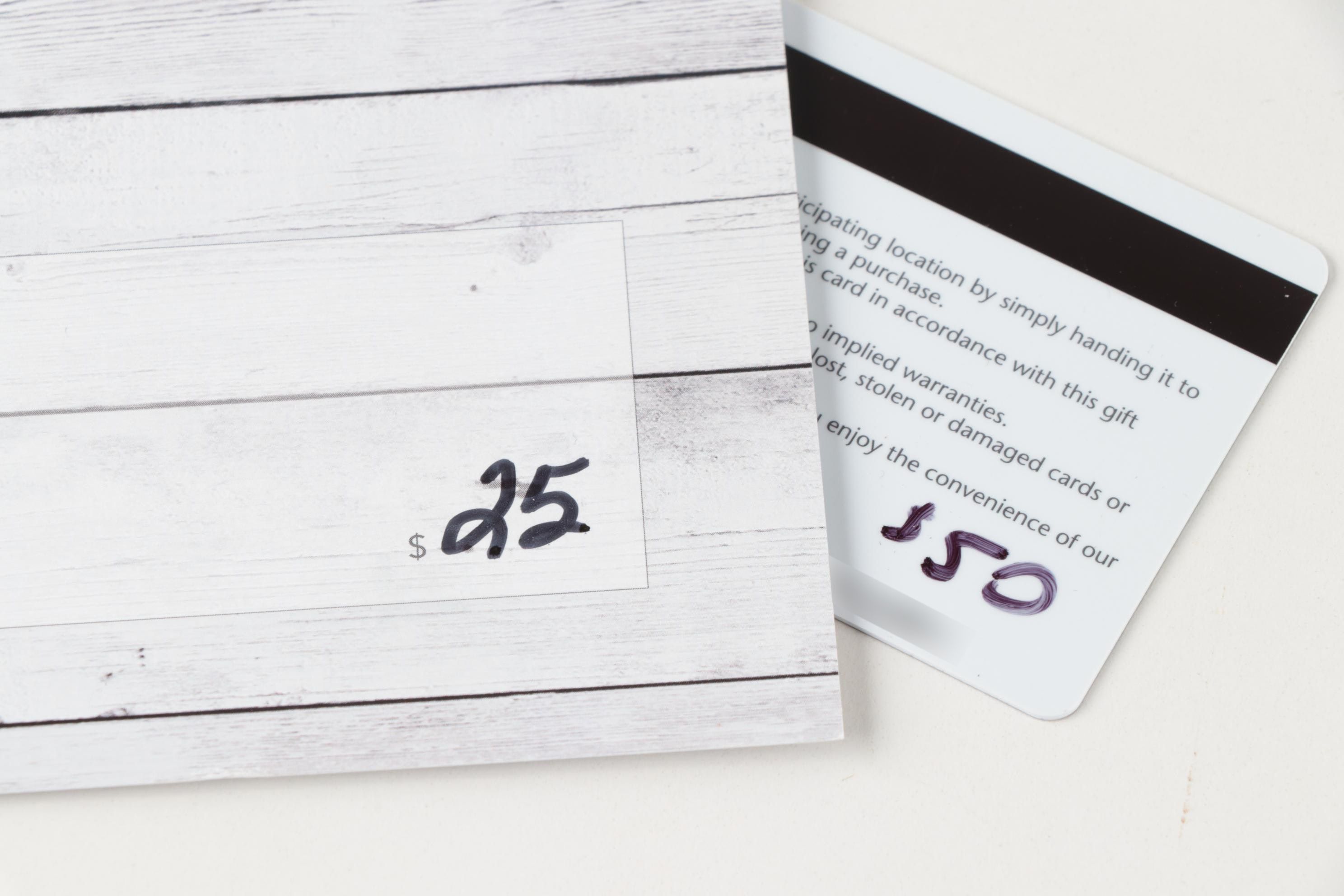 Joella's, Bonefish Grill, Yard House and Other Dining Gift Certificates