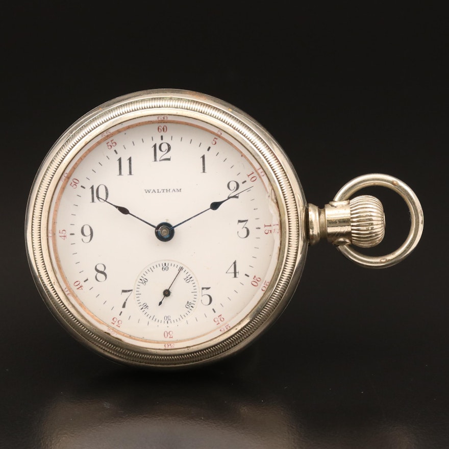 1904 Waltham Sidewinder Pocket Watch