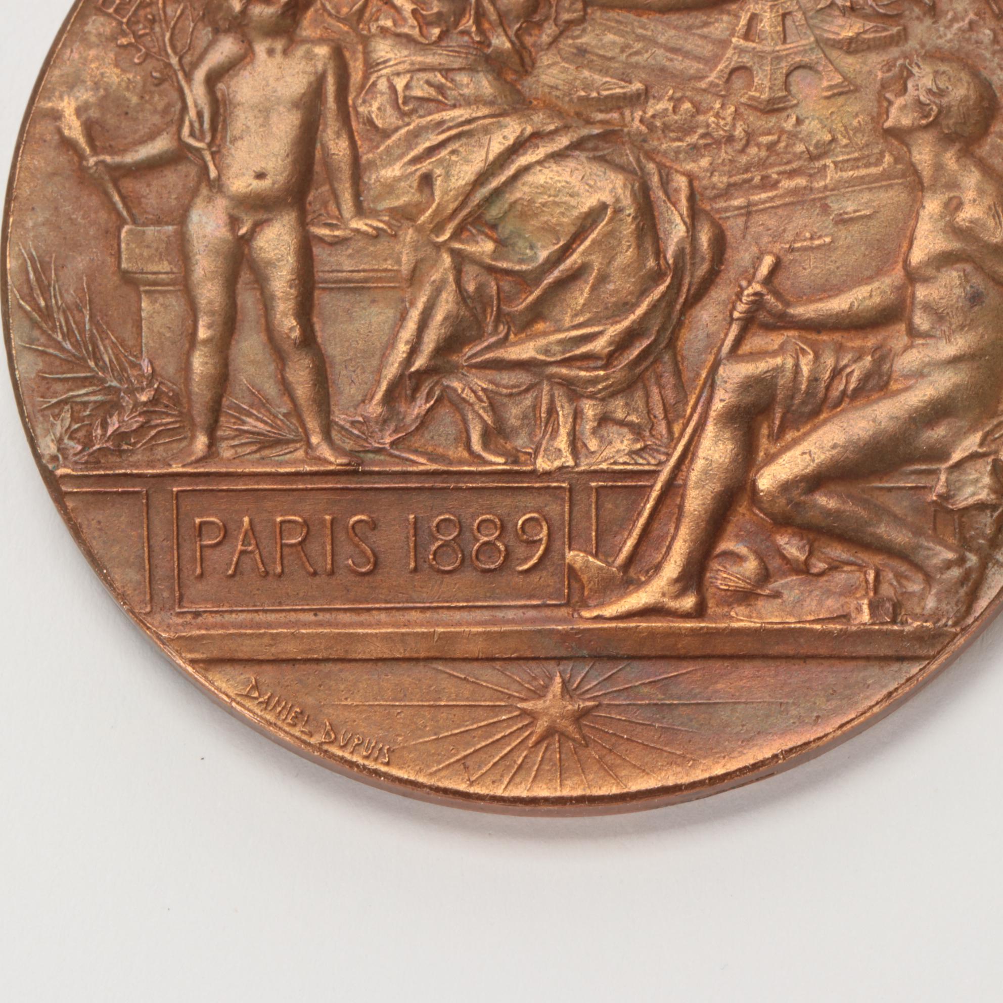 Maggie Smith Found Object Necklace with French Marianne Medallion