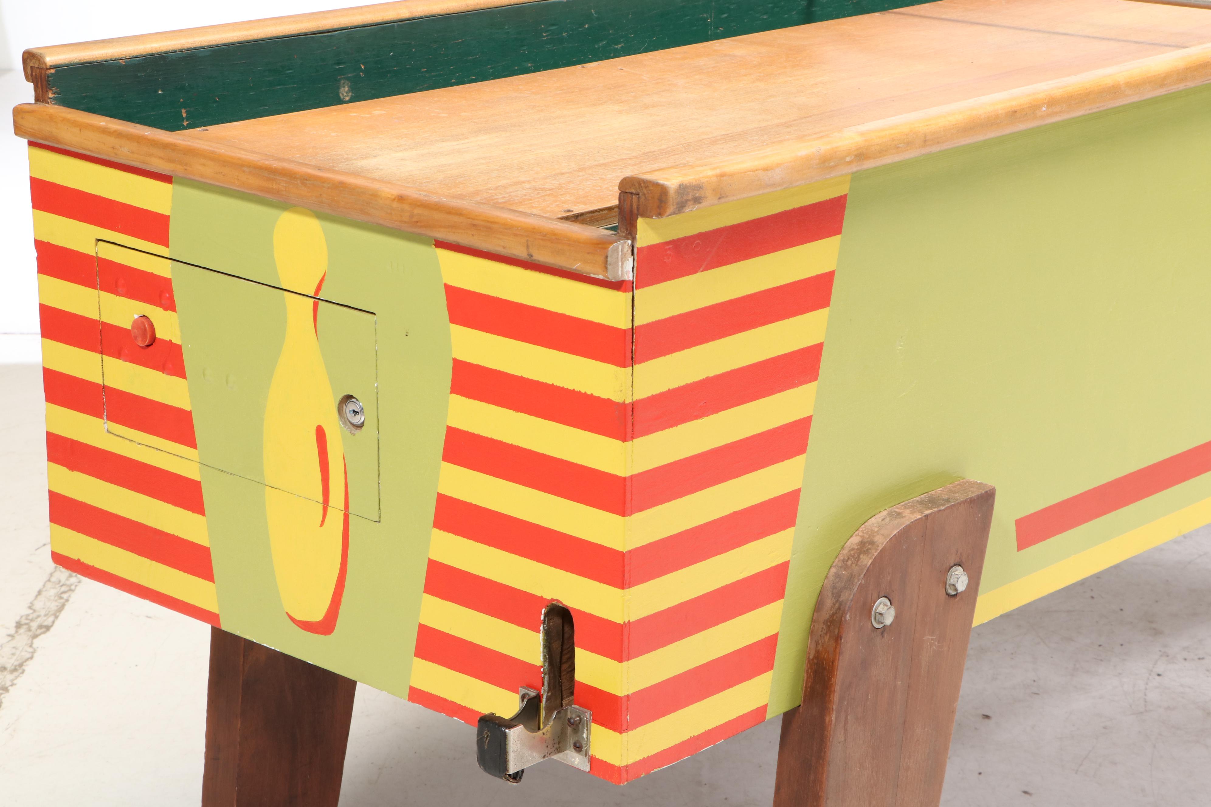 Bally Shuffle-Bowler Electric Arcade Bowling Machine, 1949