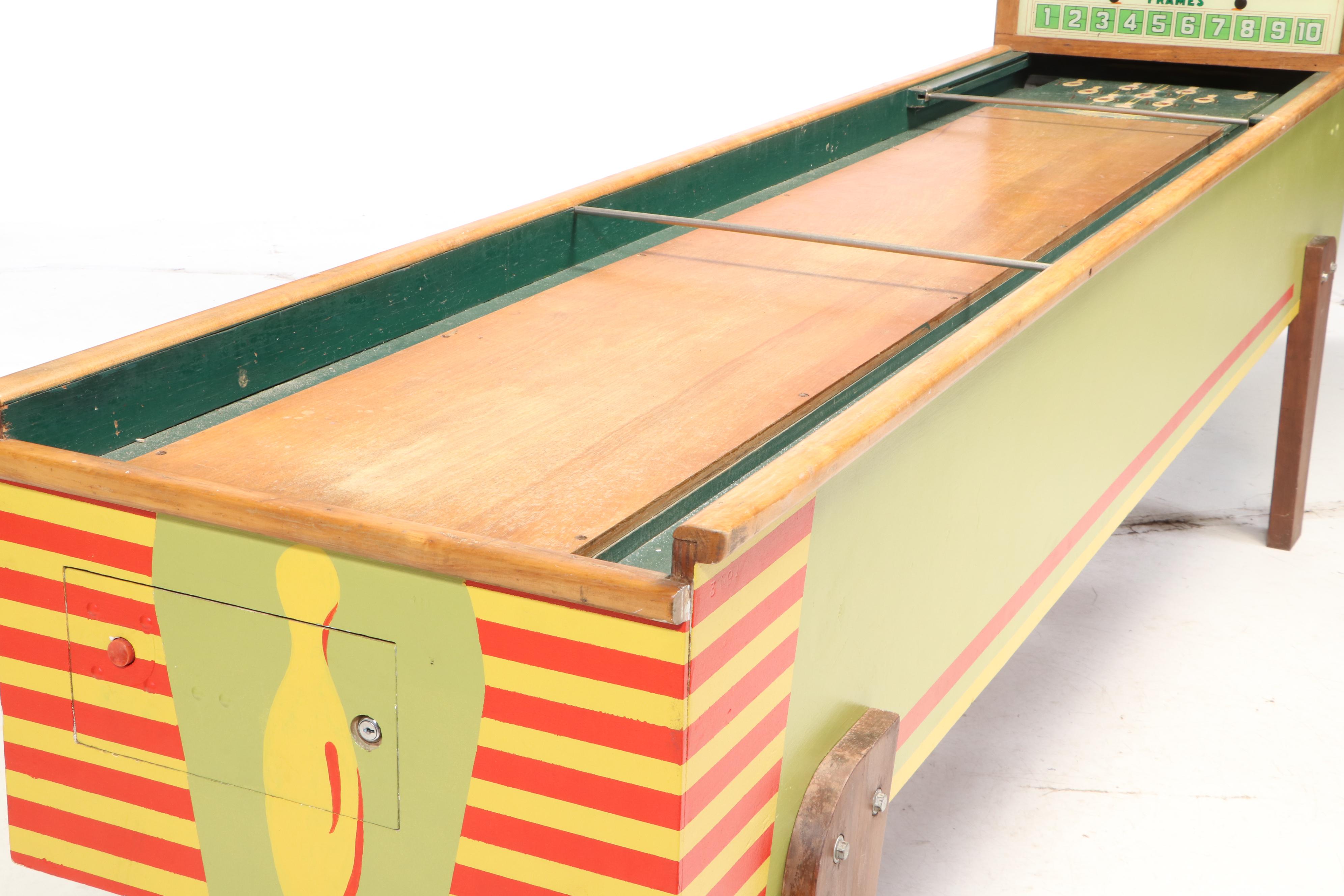 Bally Shuffle-Bowler Electric Arcade Bowling Machine, 1949