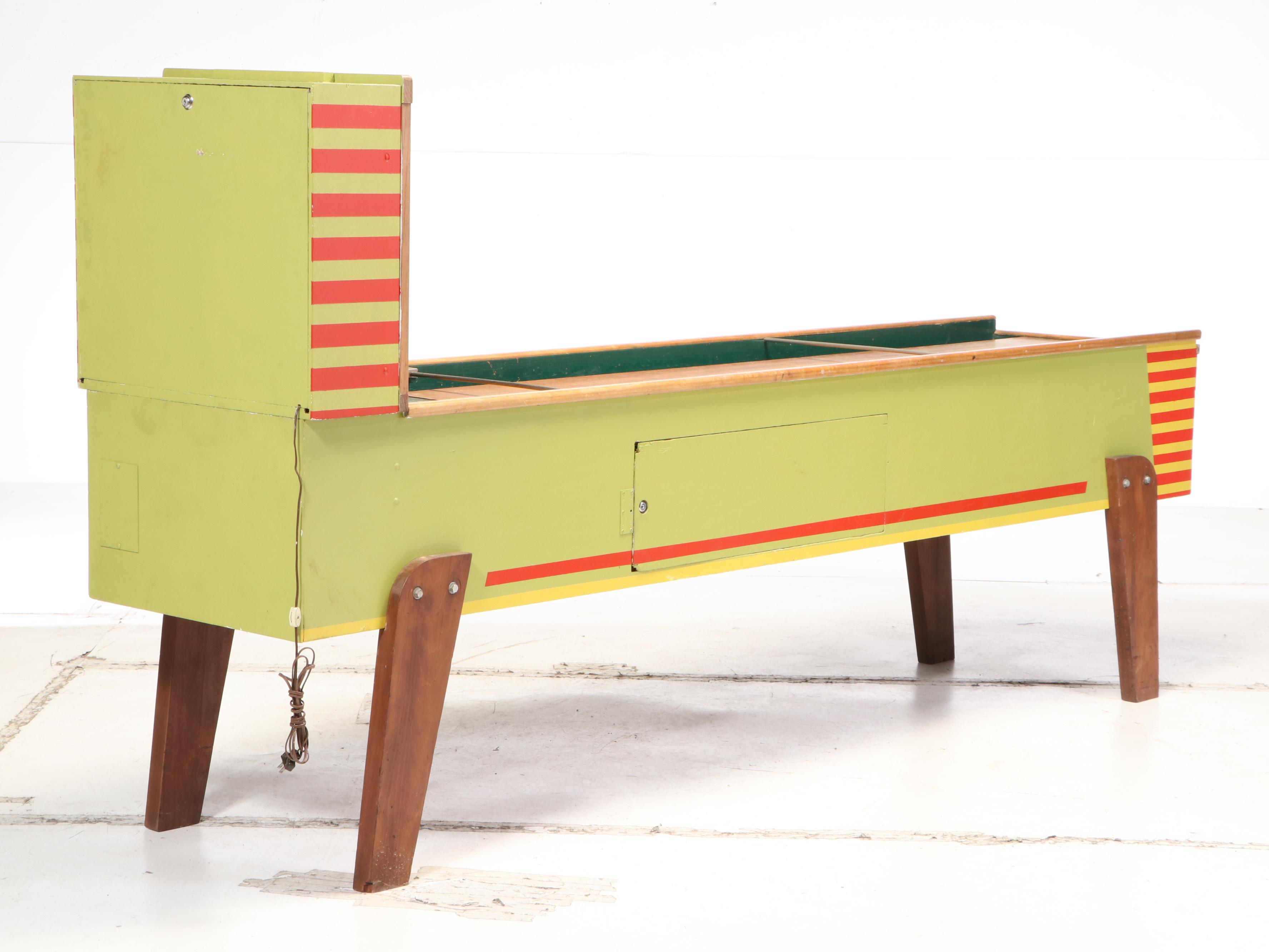 Bally Shuffle-Bowler Electric Arcade Bowling Machine, 1949