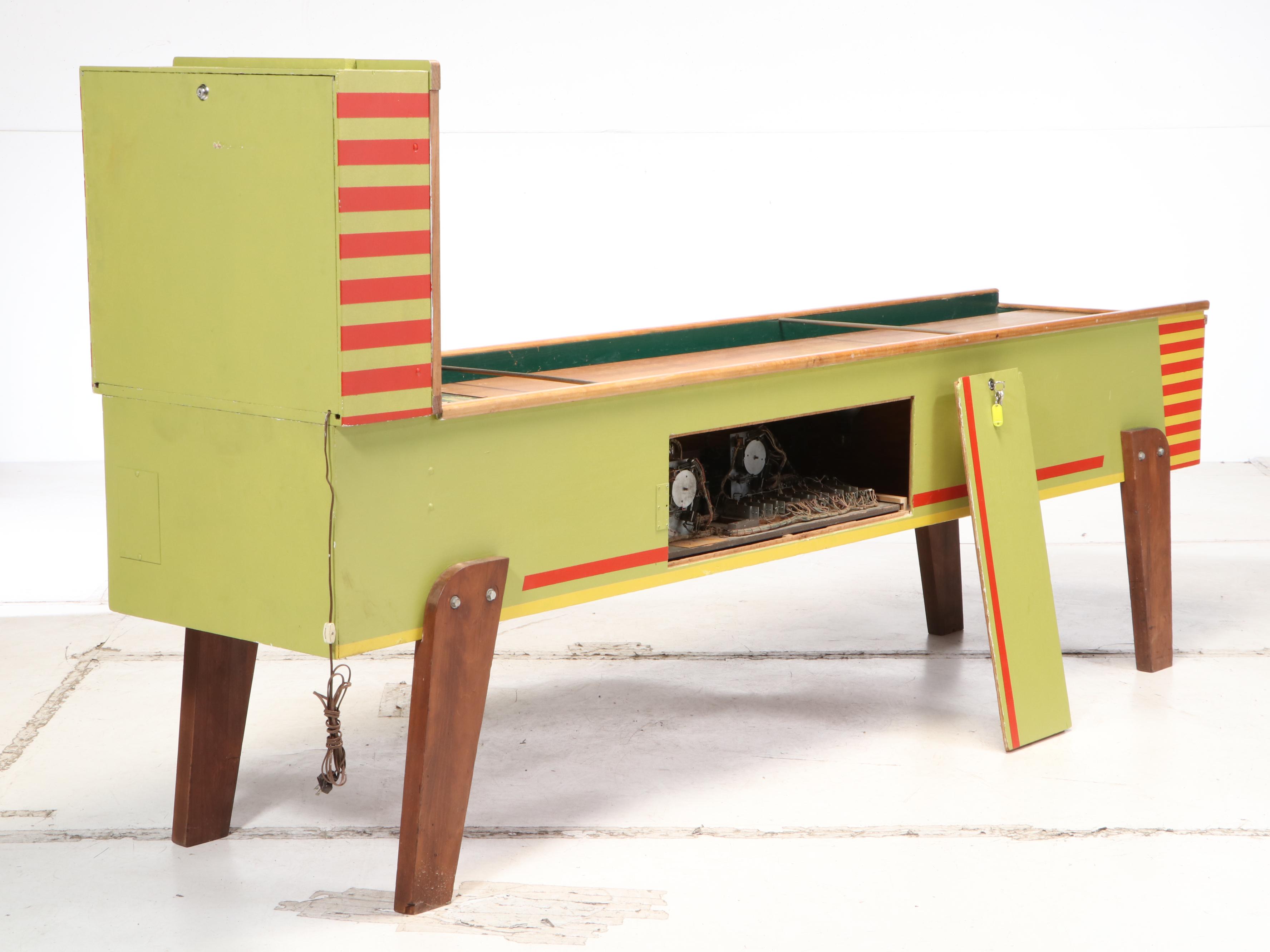 Bally Shuffle-Bowler Electric Arcade Bowling Machine, 1949