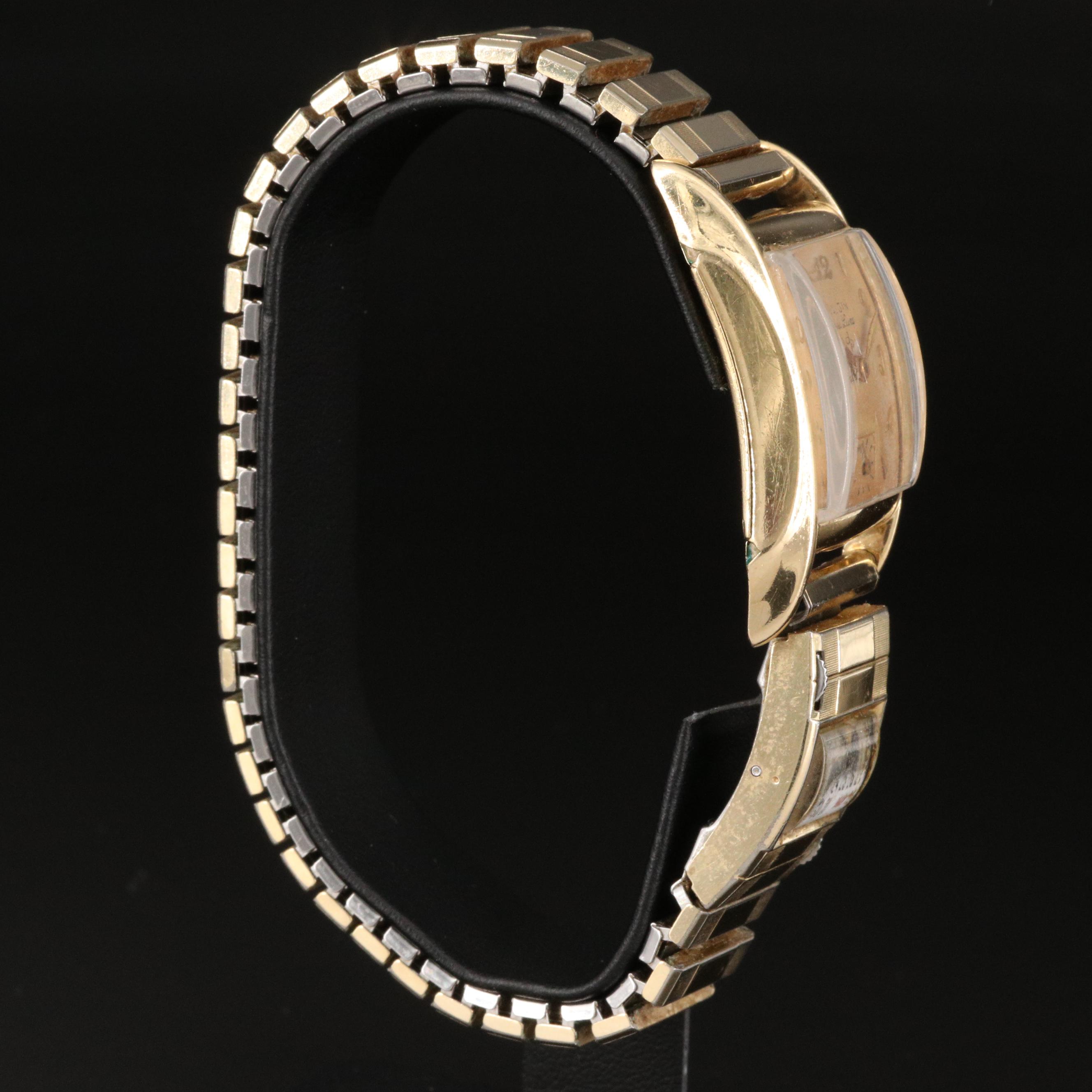 Vintage Elgin DeLuxe Stem Wind Watch