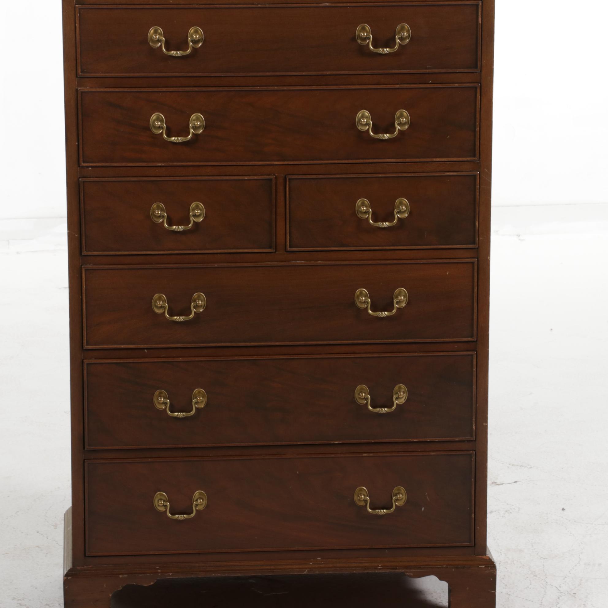 Sligh George III Style Mahogany Chest of Drawers
