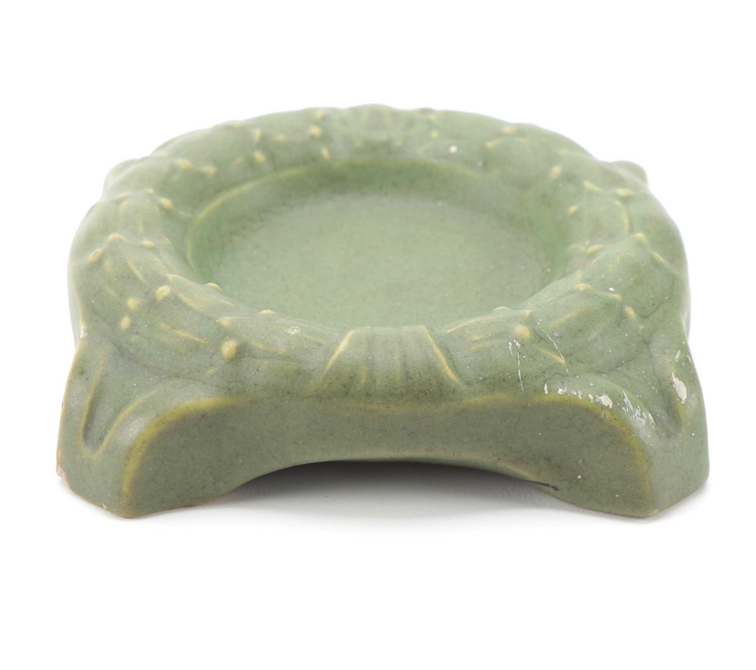 Rookwood Pottery Western & Southern Life Insurance Ceramic Cigar Ashtray, 1915