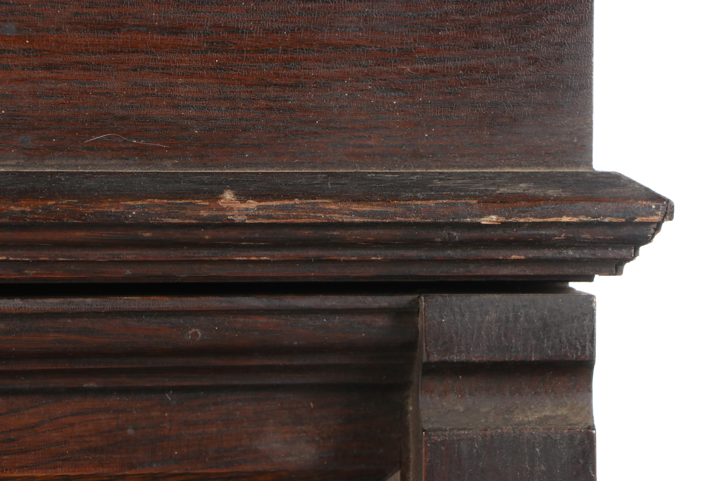 The Cincinnati Time Recorder Co. Oak Case Pendulum Clock, Early 20th Century