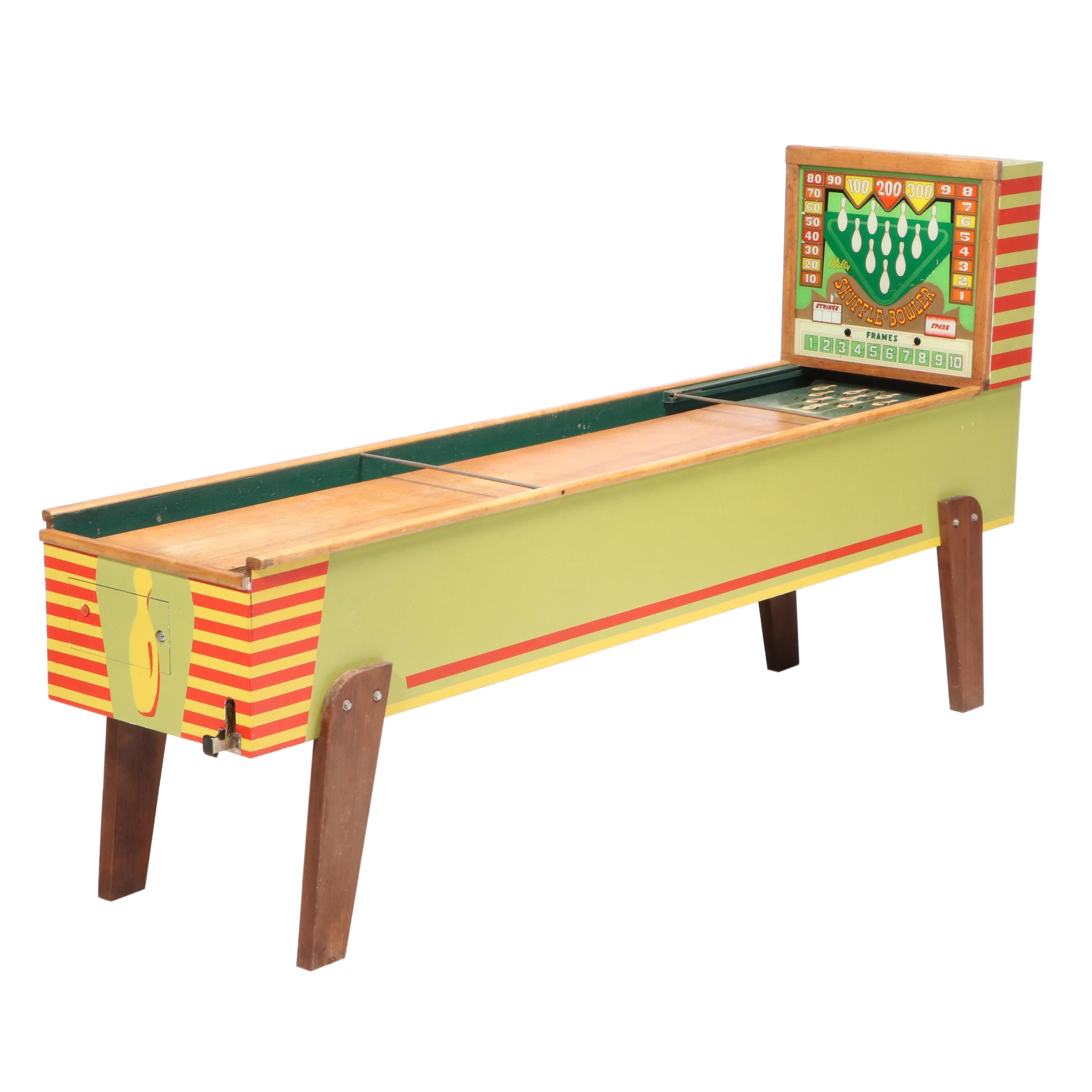 Bally Shuffle-Bowler Electric Arcade Bowling Machine, 1949