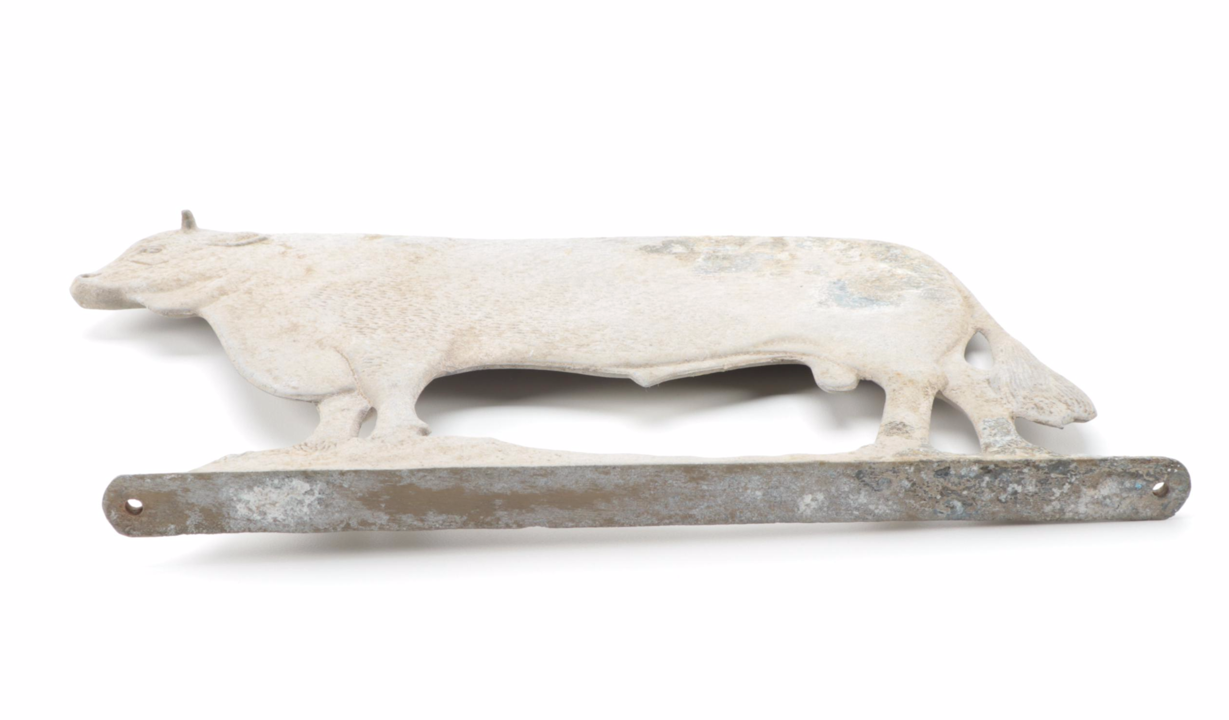 Cast Aluminum Butcher's Shop Plaque, Late 20th Century