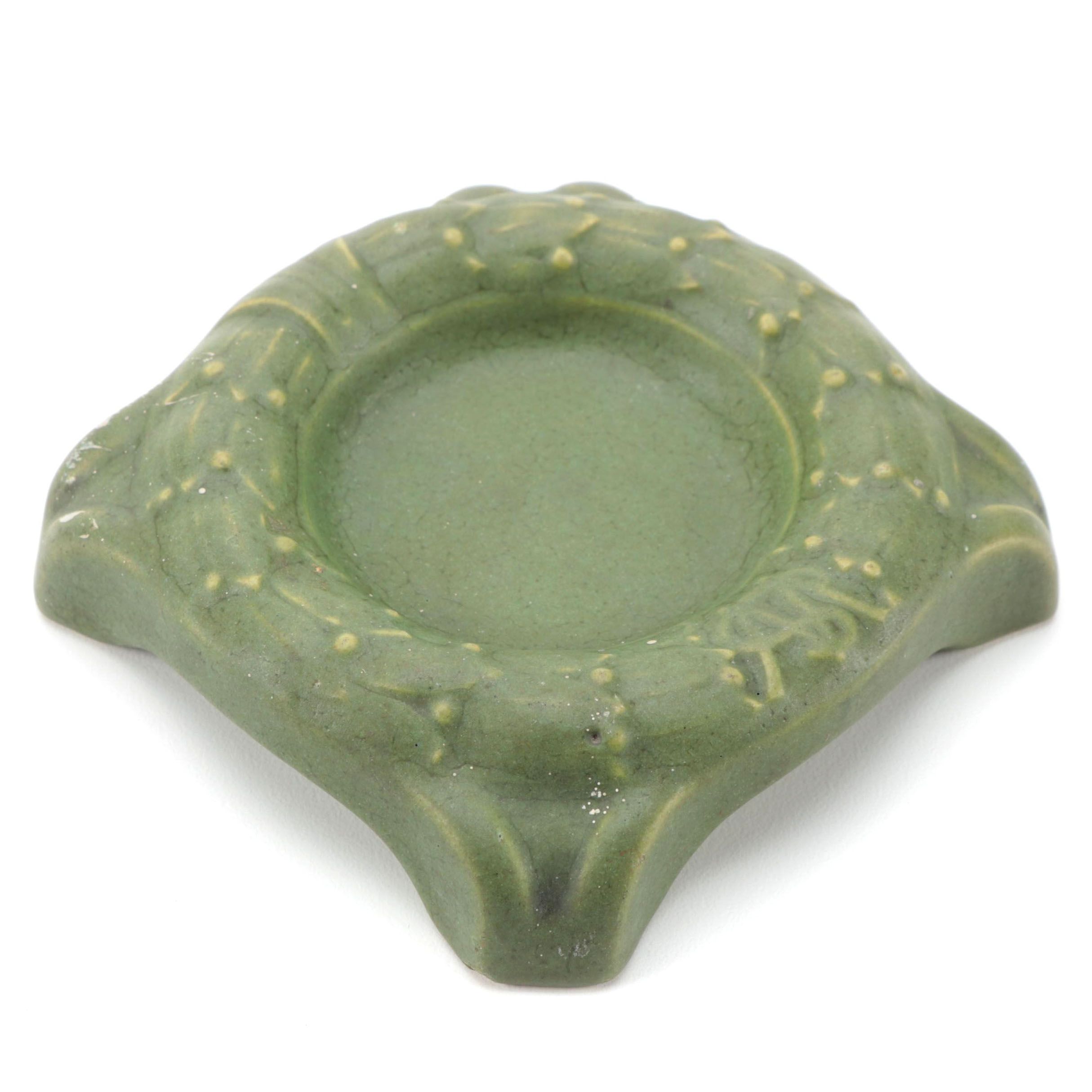 Rookwood Pottery Western & Southern Life Insurance Ceramic Cigar Ashtray, 1915